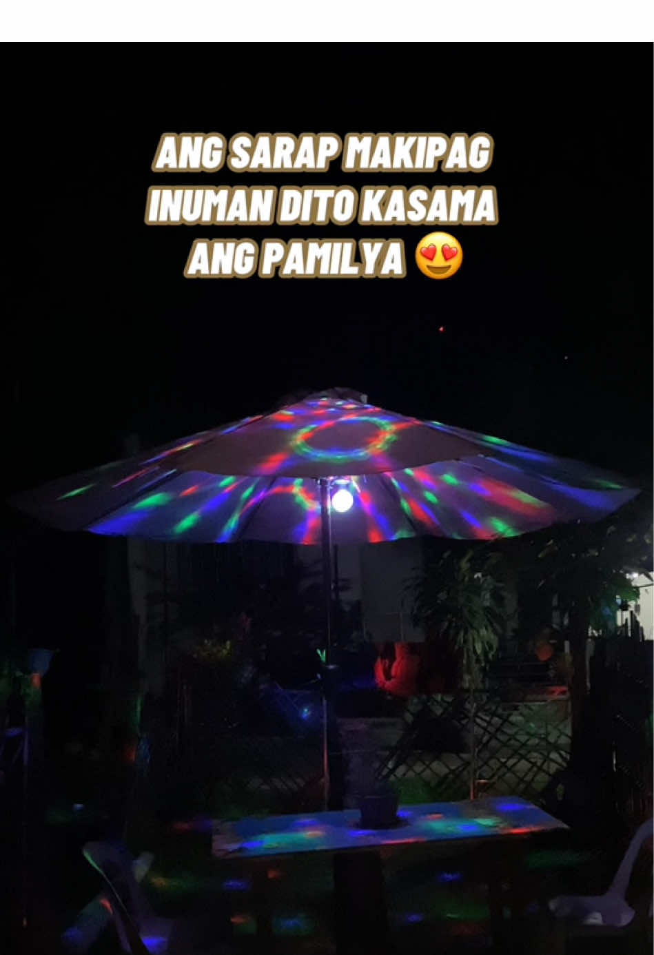 Ang sarap ng tumambay sa garden oh! Laking tulong ng big umbrella na to! #bigumbrella #gardenumbrella #umbrella 