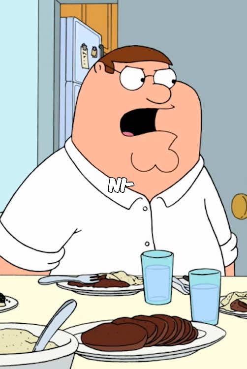 You can’t say that Peter 😡 #familyguy #familyguyclips #petergriffin 