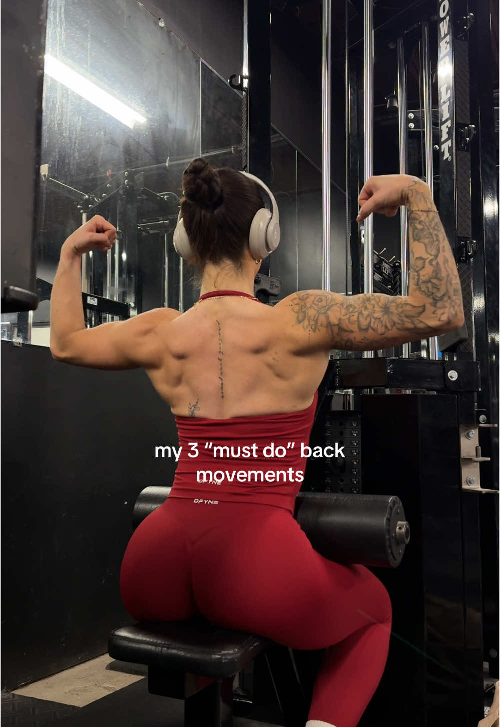 my favs for back growth and to help build more of an hourglass shape! (Full fit from @DFYNE dc: ASH) #fyp #backday #back