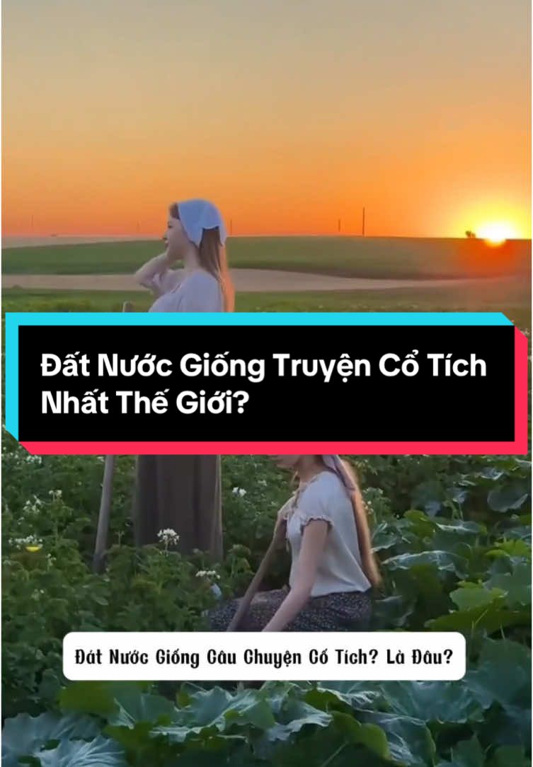 Đất Nước Giống Truyện Cổ Tích Nhất Thế Giới? #xuhuongtiktok #trending #canhdepthiennhien #beautiful #khampha #bian 