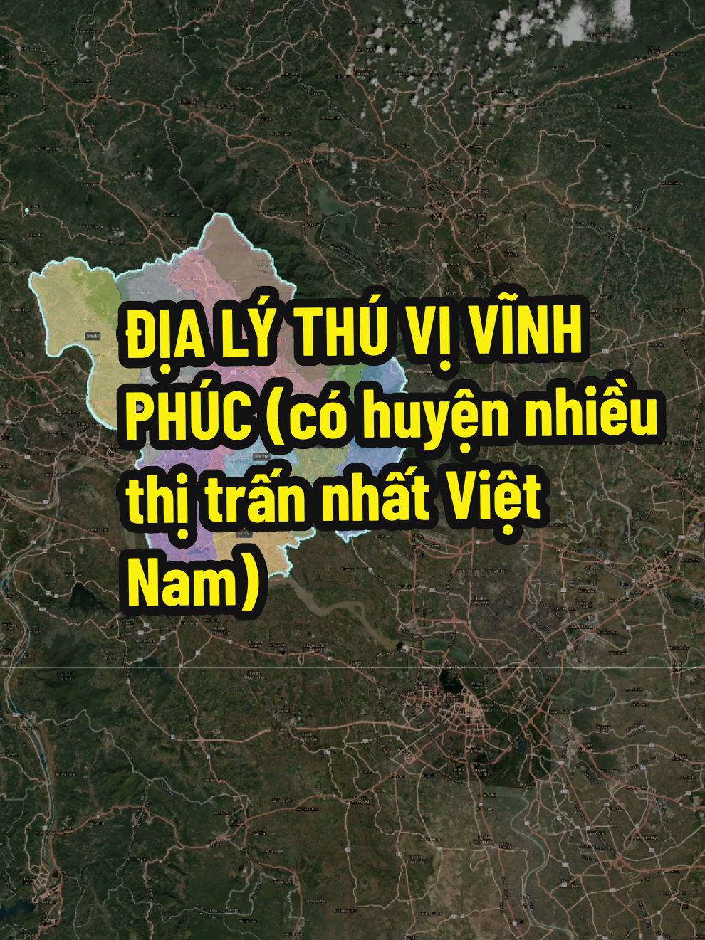 Vĩnh Phúc là một tỉnh vùng đồng bằng sông Hồng có diện tích 1236km2 nhỏ thứ tư ở nước ta với dân số hơn 1.2 triệu người (năm 2024). Vĩnh Phúc được che trở bởi dãy núi Tam Đảo ở phía Bắc. Tỉnh này giáp Thái Nguyên, Tuyên Quang, Phú Thọ và Hà Nội. Vĩnh Phúc là của ngõ phía Bắc Hà Nội, cách sân bay Nội Bài chỉ 8km về phía Đông. Tỉnh có 2 thành phố là Vĩnh Yên và Phúc Yên cùng với 7 huyện. Trong đó phấn đấu đưa huyện Bình Xuyên lên thị xã vào năm 2025, và huyện Bình xuyên cũng là huyện có nhiều thị trấn nhất Việt Nam với 5 thị trấn. Mục tiêu đến năm 2030 Vĩnh Phúc cơ bản đáp ứng các tiêu chí của đô thị loại I, làm tiền đề để lên thành phố trực thuộc Trung ương. Vĩnh Phúc có biển số xe là 88 và mã vùng điện thoại là 0211, tỉnh có trên 11 dân tộc sinh sống, trong đó dân tộc Kinh chiếm đa số sau đó là Sán Dìu và Cao Lan.  Vĩnh Phúc có di chỉ khảo cổ Đồng Đậu nổi tiếng. Thời kỳ 12 sứ quân, nơi đây là địa bàn chiếm đóng của sứ quân Nguyễn Khoan. Năm 1950, sáp nhập hai tỉnh Vĩnh Yên và tỉnh Phúc Yên thành tỉnh Vĩnh Phúc. Sau vài lần chia tách một số địa phương về Phú Thọ và Hà Nội, năm 1968 sáp nhập tỉnh Vĩnh Phúc và Phú Thọ thành tỉnh Vĩnh Phú. Năm 1977, hợp nhất huyện Kim Anh và Đa Phúc thành huyện Sóc Sơn và cắt huyện này cùng với huyện Mê Linh về Hà Nội năm 1978. Đến năm 1991 huyện Mê Linh cắt trả lại tỉnh Vĩnh Phú. Năm 1997, tách tỉnh Vĩnh Phú thành hai tỉnh là Vĩnh Phúc và Phú Thọ. Năm 2008, huyện Mê Linh lại cắt về Hà Nội và Vĩnh Phúc ổn định cho đến nay.  Nói đến buôn bán ở Vĩnh Phúc phải kể đến Chợ Thổ Tang ở Vĩnh Tường là một trong số chợ đầu mối lớn nhất Miền Bắc, huyện này cũng có Làng nghề buôn phế liệu giàu có nổi tiếng ở đây.  Vĩnh Phúc có 9 cụm công nghiệp, các làng nghề và 17 khu công nghiệp như Khai Quang, Bình Xuyên, Bá Thiện, Tam Dương, Sông Lô... trong đó có nhiều tập đoàn lớn đầu tư như Nhà máy Toyota, Nhà máy Honda, Nhà máy Piaggio, DAEWOO, Polaris...  Người nổi tiếng ở Vĩnh Phúc như Nguyễn Khoan, Ngô Miễn, Trần Nguyên Hãn, Nguyễn Thái Học, Nguyễn Viết Xuân, Đội Cấn, Kim Ngọc, Lê Xoay, Trịnh Đình Dũng, Trịnh Văn Quyết, nhà thơ Hữu Thỉnh, diễn viên Chiến Thắng, Thái Dương, Nguyễn Lạc Huy. Địa điểm du lịch Vĩnh Phúc như: Khu du lịch Tam Đảo, Vườn quốc gia Tam Đảo, Khu du lịch Hồ Đại Lải, Đầm Vạc, Các sân Golf lớn, Thiền Viện Trúc Lâm Tây Thiên, Chùa Thanh Lanh, Chùa Hà Tiên, Đình Hương Canh, Đình làng Mộc Bích Chu, Làng gốm Hương Canh, Làng rắn Vĩnh Sơn, Tháp Bình Sơn, Di tích khảo cổ Đồng Đậu, Đồi Thằn Lằn, Vườn cò Hải Lựu, Hồ và thác Bản Long...  Đặc sản Vĩnh Phúc như Su su Tam Đảo, Cá thính Lập Thạch, Dứa Tam Dương, Tép Dầu Đầm Vạc, Chè kho Tứ Yên, Tiên Tửu Ngọc Hoa, Bánh ngõa Lũng Ngoại, Bánh trùng mật mía Vĩnh Tường, Bánh gio Tây Đình, Bò tái kiến đốt, Giò lụa Phúc Đức, Rượu chít... Điều thú vị là có một số trường đại học, cao đẳng ở Vĩnh Phúc có gắn chữ Hà Nội như Đại học sư phạm Hà Nội 2, Đại học kiến trúc Hà Nội, Cao đẳng cơ điện Hà Nội, Cao đẳng Công nghệ và Kinh tế Hà Nội và nhiều trường khác như Đại học Công nghệ Giao thông vận tải, Đại học Trưng Vương, Cao đẳng Công nghiệp và Thương mại, Cao đẳng Vĩnh Phúc, Cao đẳng Việt Xô Số 1, ... bạn có thể đi từ trung tâm Hà Nội đến Vĩnh Phúc bằng xe bus số 95 và 58.  Thế nào, bạn có biết điều gì thú vị khác về Vĩnh Phúc không, hãy để lại bình luận cho mình nhé! Địa lý thú vị Vĩnh Phúc