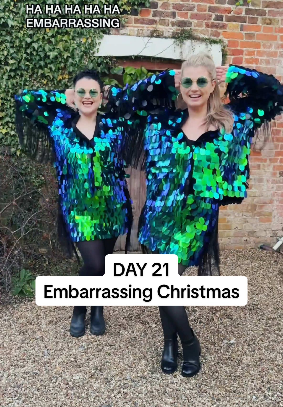 DAY 21 - tell us your embarrassing Christmas stories! 😂😂 🎵 Deck The Halls  #embarrassing #embarrassed #cringe #epicfail #deckthehalls #awkward #musicalcomedy #embarrassingmoments #awkwardmoments 