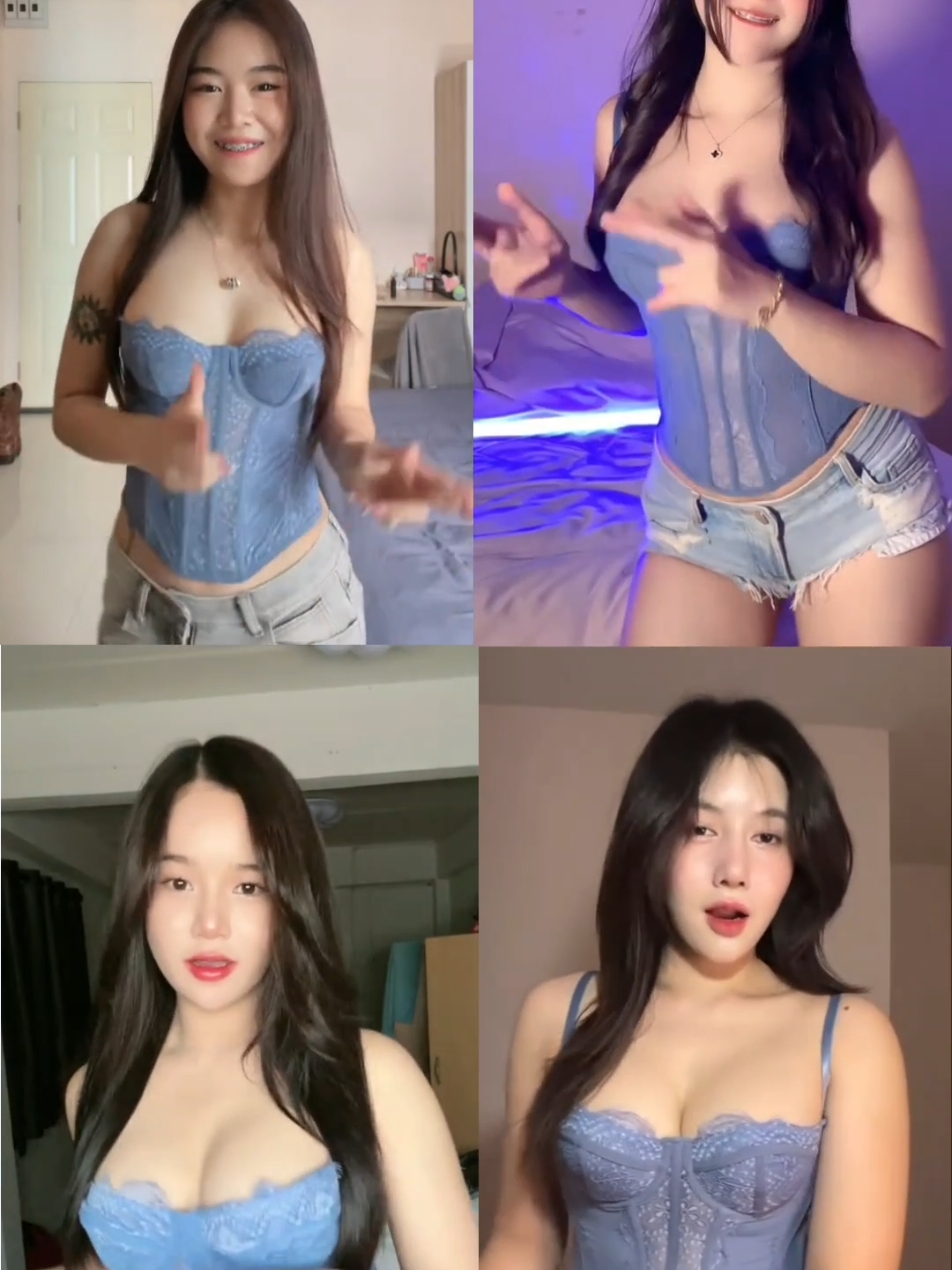 💦🕳#สาวสวย #น่ารัก #ชุดสีฟ้า #คนดังในtiktok #ดันขึ้นฟีดที #fyp