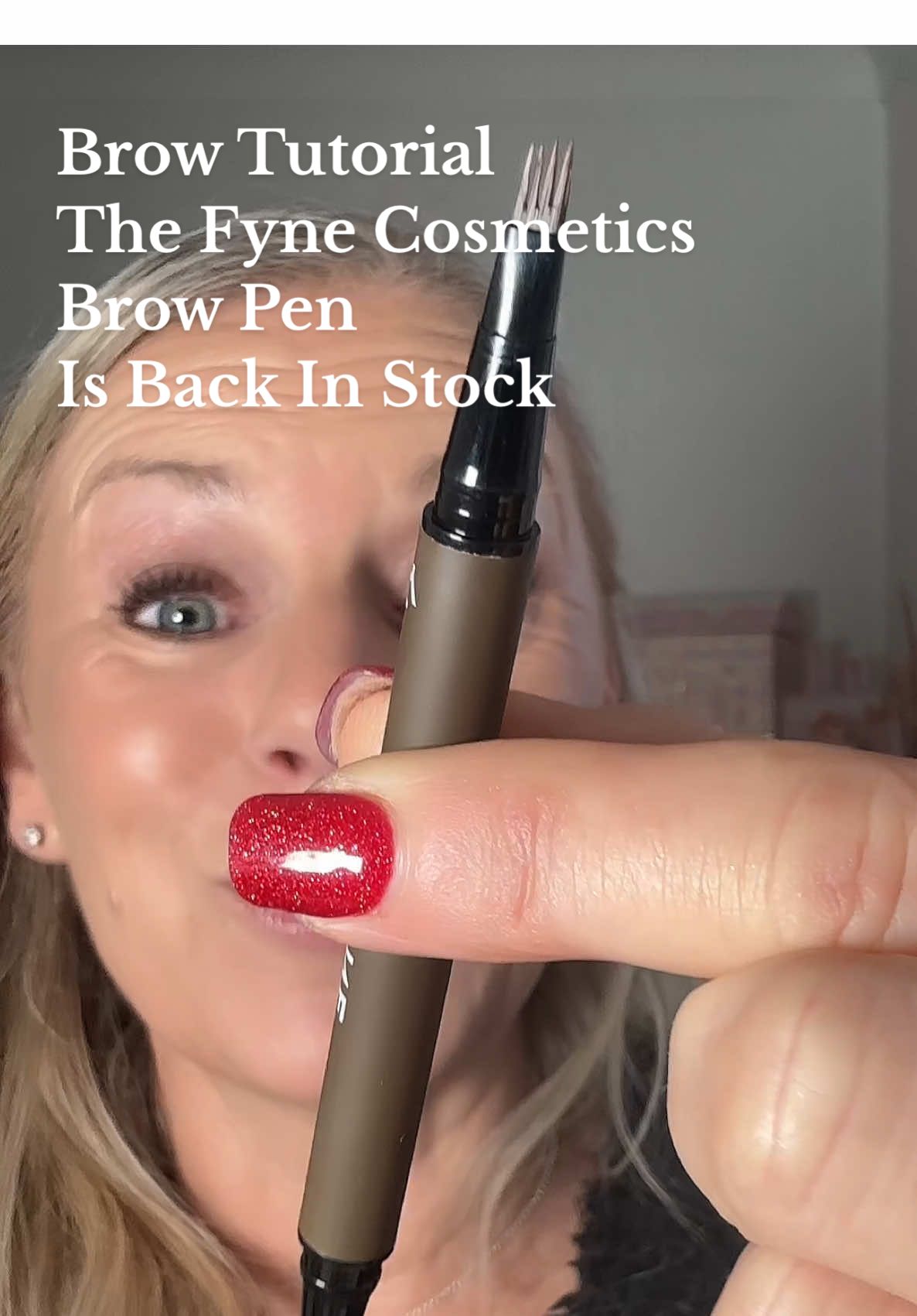 All colours are back in stock! @Fyne Cosmetics Fyne Strokes Brow Pen #TikTokMadeMeBuyIt #fyp #makeup #browpen #browtutorial 