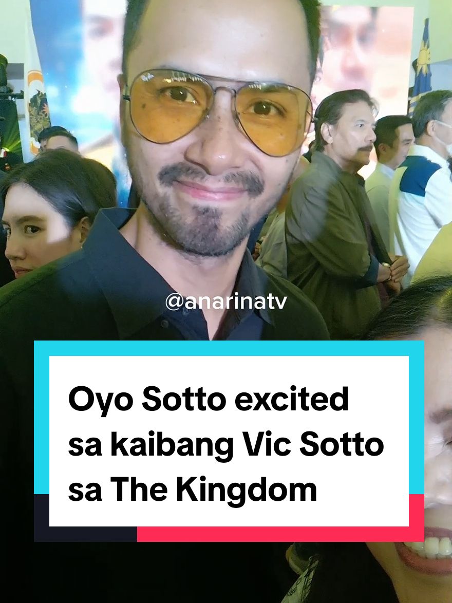 Oyo Sotto excited sa serious acting ng daddy nyang si Vic Sotto sa The Kingdom.  The Kingdom is an MMFF 2024 movie starring Vic Sotto, Piolo Pascual, Sid Lucero, Cristine Reyes and Sue Ramirez.  #oyosotto #vicsotto #piolopascual #sidlucero #cristinereyes #sueramirez #thekingdommmff2024 #thekingdom #mmff2024 #mmff #anarinatv #entertainmentph #tiktoktainmentph #celebrity #interview #mustwatch #recommendations #daddysboy @mqventures @aptentertainment 