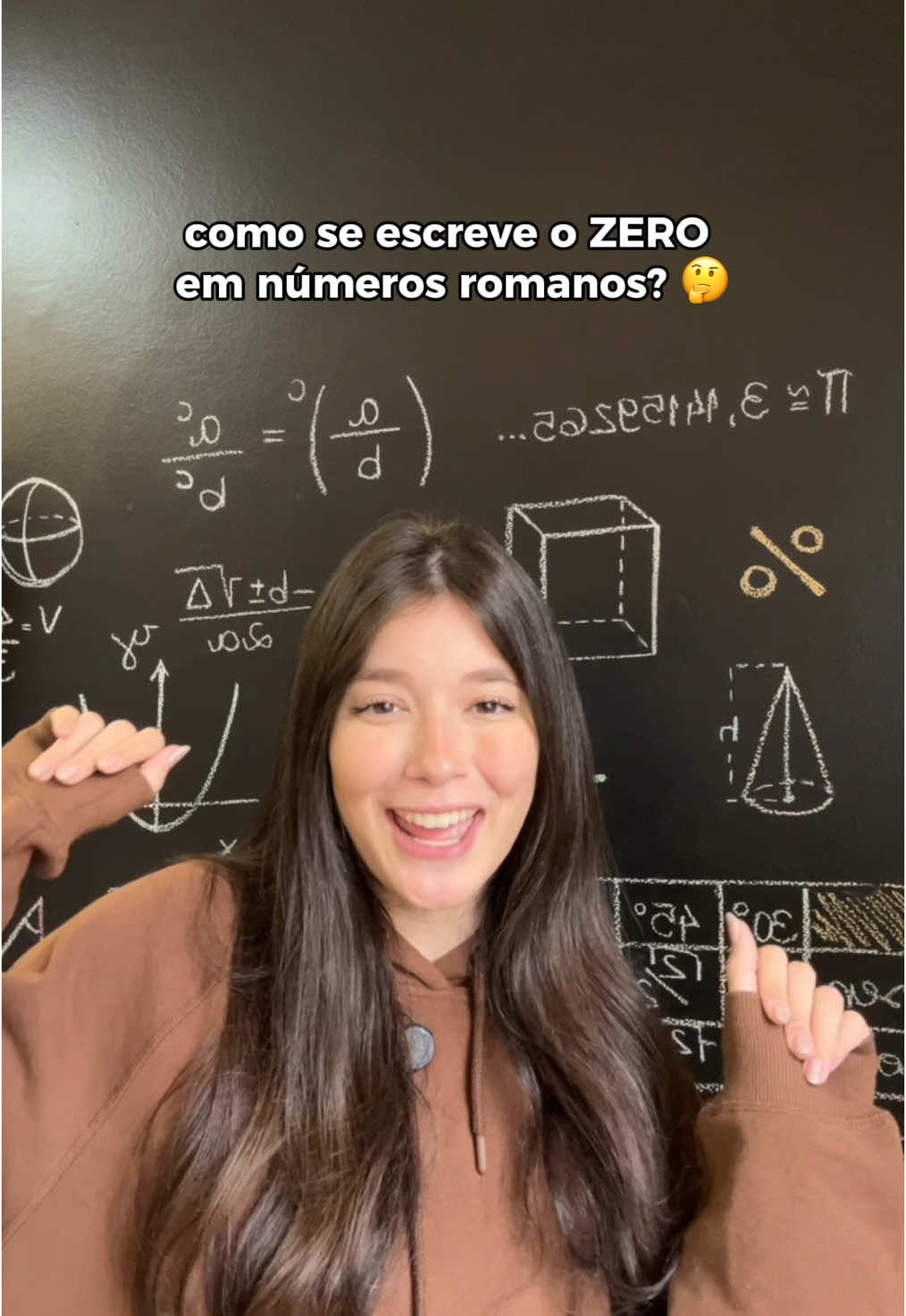 Sabia dessa?? Zero em Números Romanos? 🤔 #aprendanotiktok #Matemática #TokDoEnem 