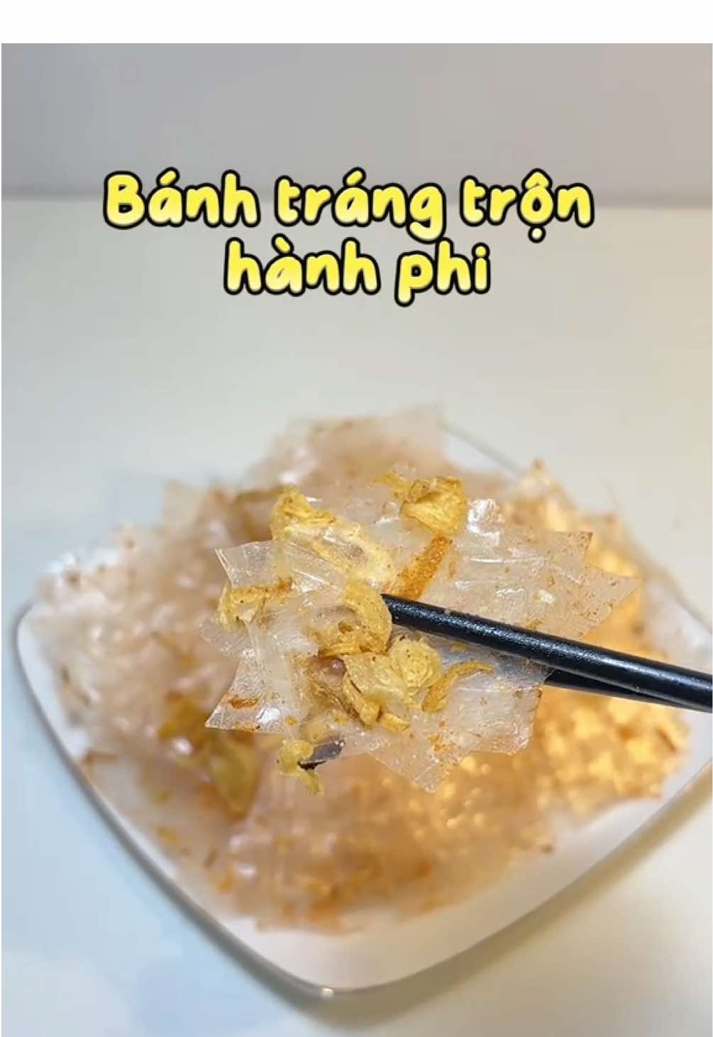 Bánh tráng trộn hành phi dẻo Cô Mai  #dimriviu #review #doanvat #banhtrang #banhtranghanhphi #banhtrangtron #banhtrangphoisuong #banhtrangcomai #xuhuong #xh #trending #viral #fyp 