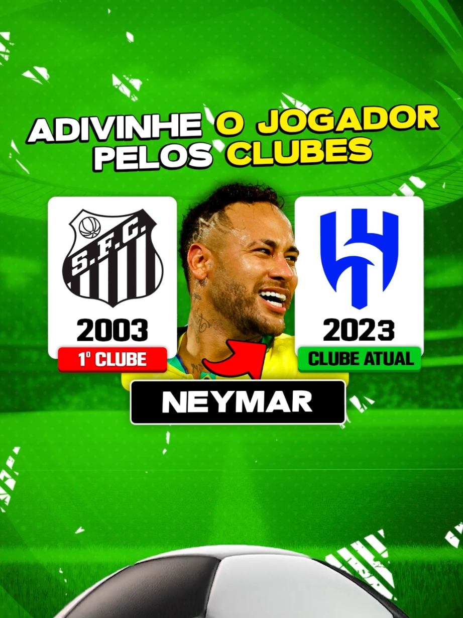 Adivinhe o jogador pelo seu primeiro clube e clube atual ⚽️ #quiz #futebol #futebolbrasileiro 