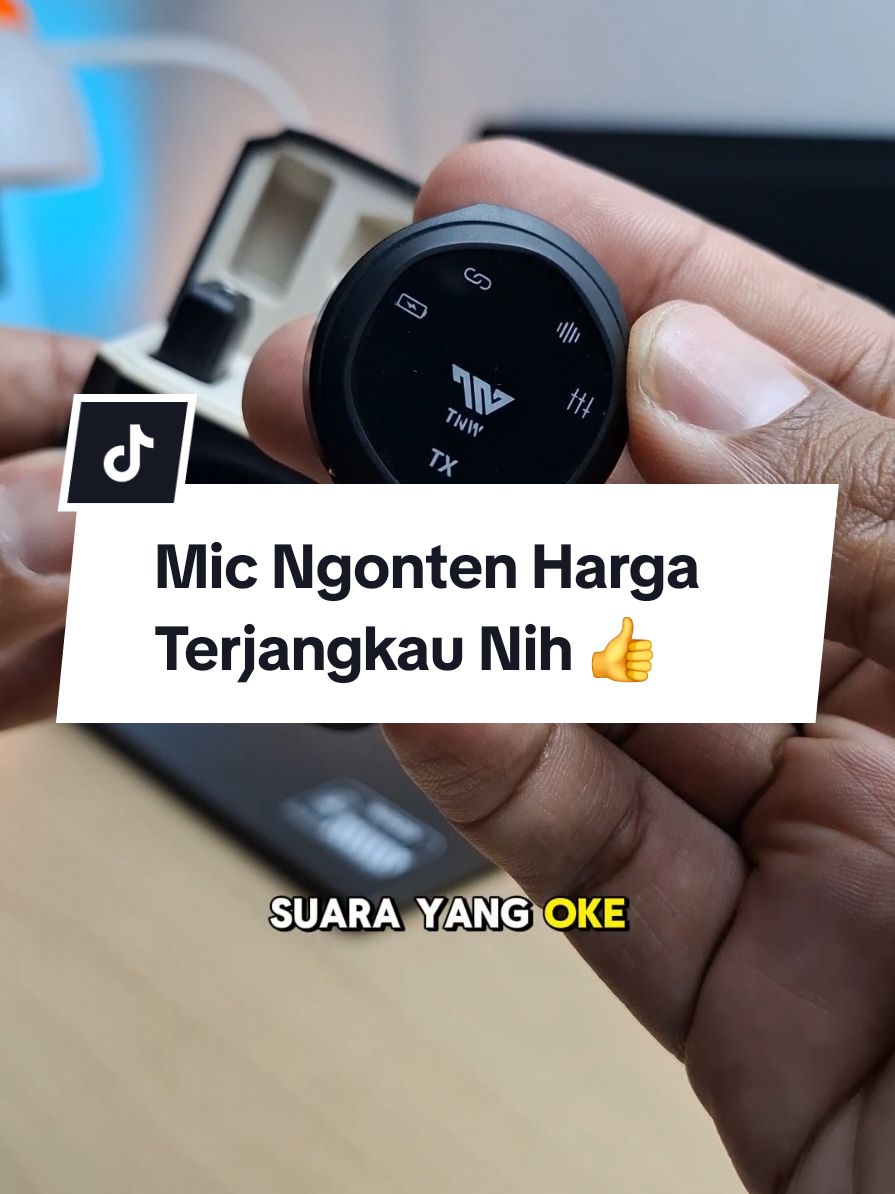 Mic buat ngonten harga terjangkau kualitas suaranya udah ok #mickontenkreator #micngonten #micclipon #miccliponwireless #micwireless  #wibgajian 