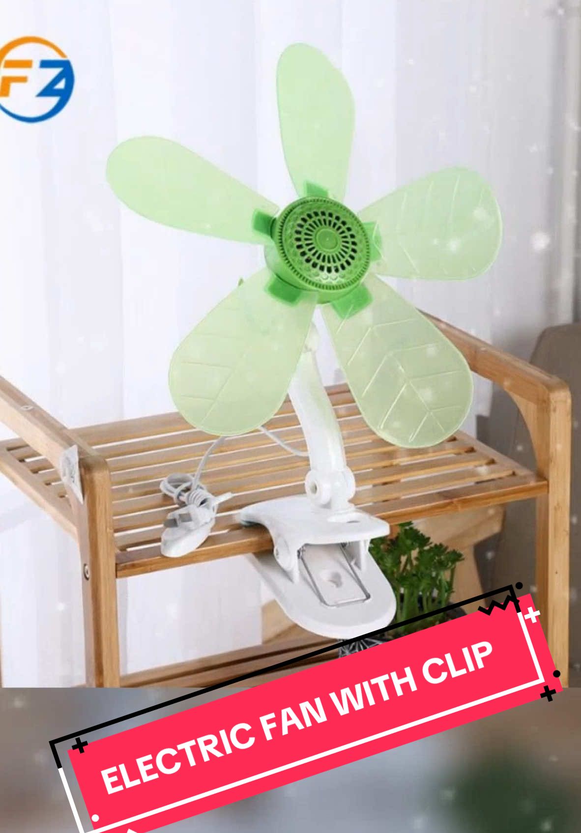 BILI NA PO KAYO SA TIKTOK SHOP KO❤️Only ₱129.00 for FZ 5 blends Fan Home Electric Fan W/ Clip, Clover Fan Anti-Heat💚CLICK THE YELLOW BASKET #electricfan #portablefan #clipfan #foryoupage #fyp #TOLITZ #fyppppppppppppppppppppppp 