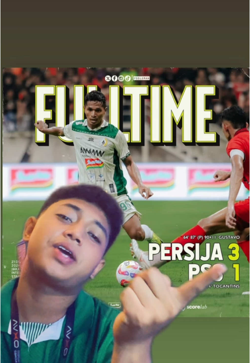 oskadon ra ngatasi #pss #pssday #psssleman #persija #persijaday 