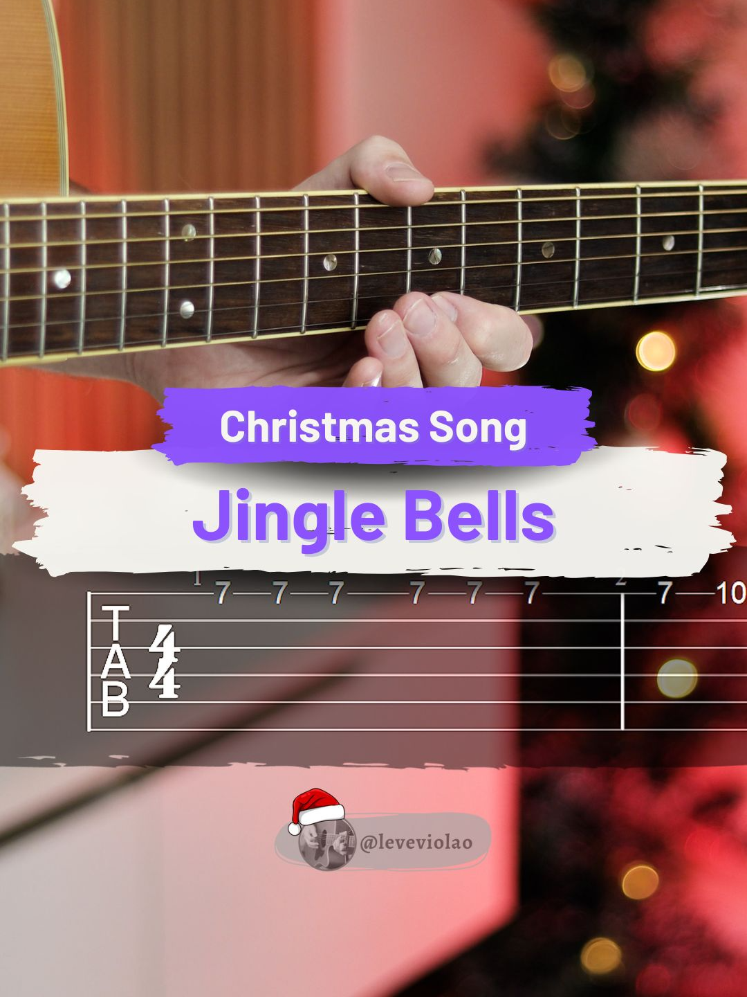 Jingle Bells - Christmas Song | Tab #guitar #guitarra #violao