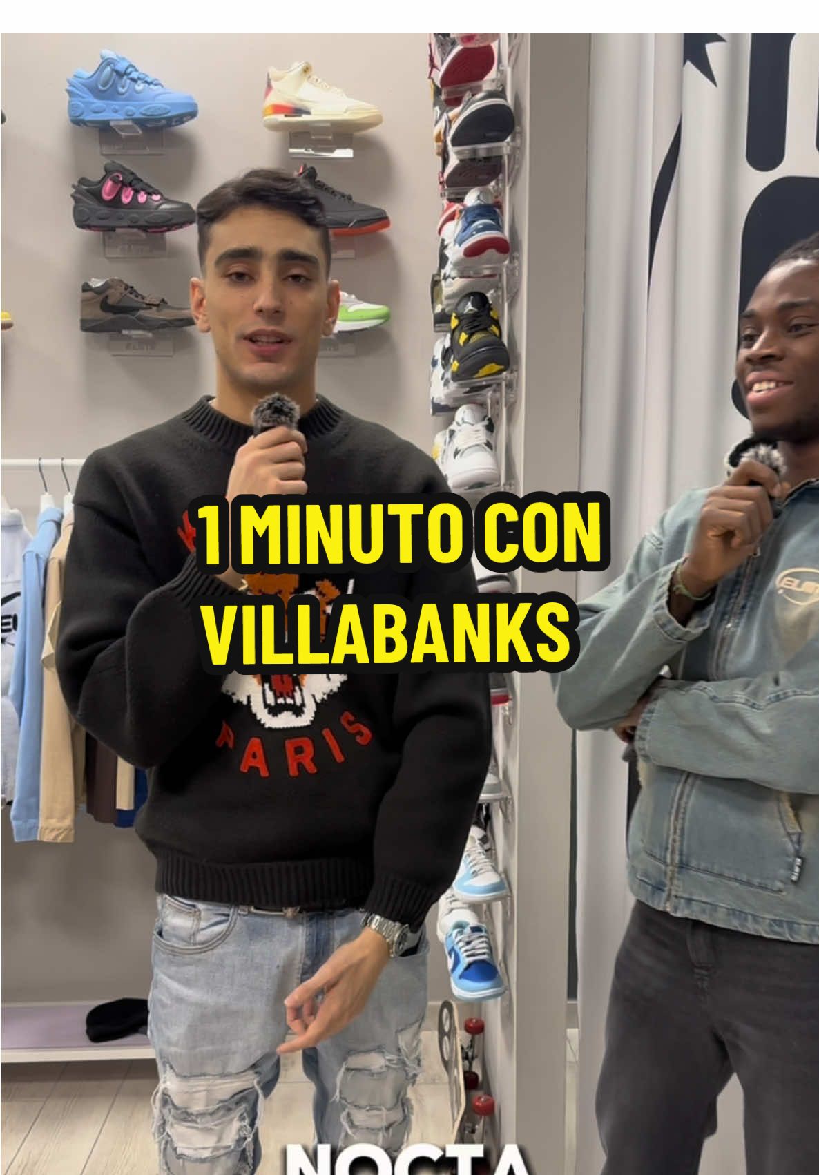 1 minuto con villabanks 💨 #CapCut #interview #perte #villbanks #sneakers #noctahotstep 