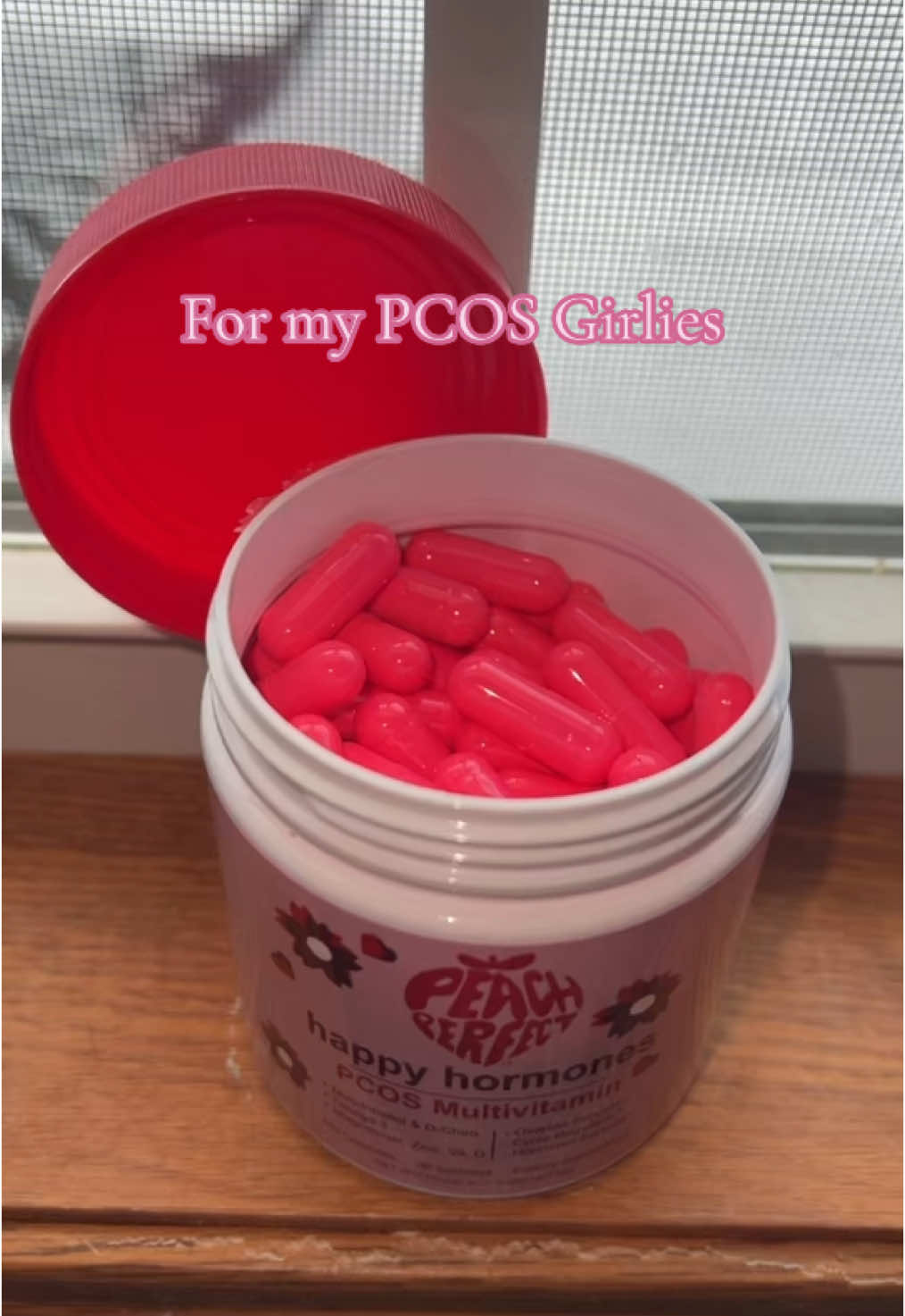 Take control of your hormones with this PCOS multivitamin by Peach Perfect💕 includes myo-inositol & D-Chiro, omega 3, magnesium, zinc, vitamin D! Helps with ovarian support, cycle regularity, hormonal support making you happier! Only $20 a bottle today & free shipping!📦✨ #pcos #pcosawareness #pcosproblems #womenshealth #womenshealthmatters #multivitamin #peachperfect #happyhormones #tiktokshopfinds #tiktokshopping #tiktokshopsale #sale #onsale #freeshipping #fyp #ad 