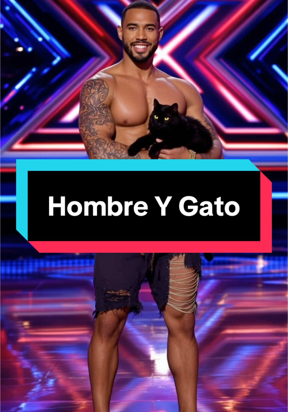 COMO HIZO ESTO?? 😱😨 #americasgottalent #transformation #hybrid #ai #fusion #omg #americangottalent 