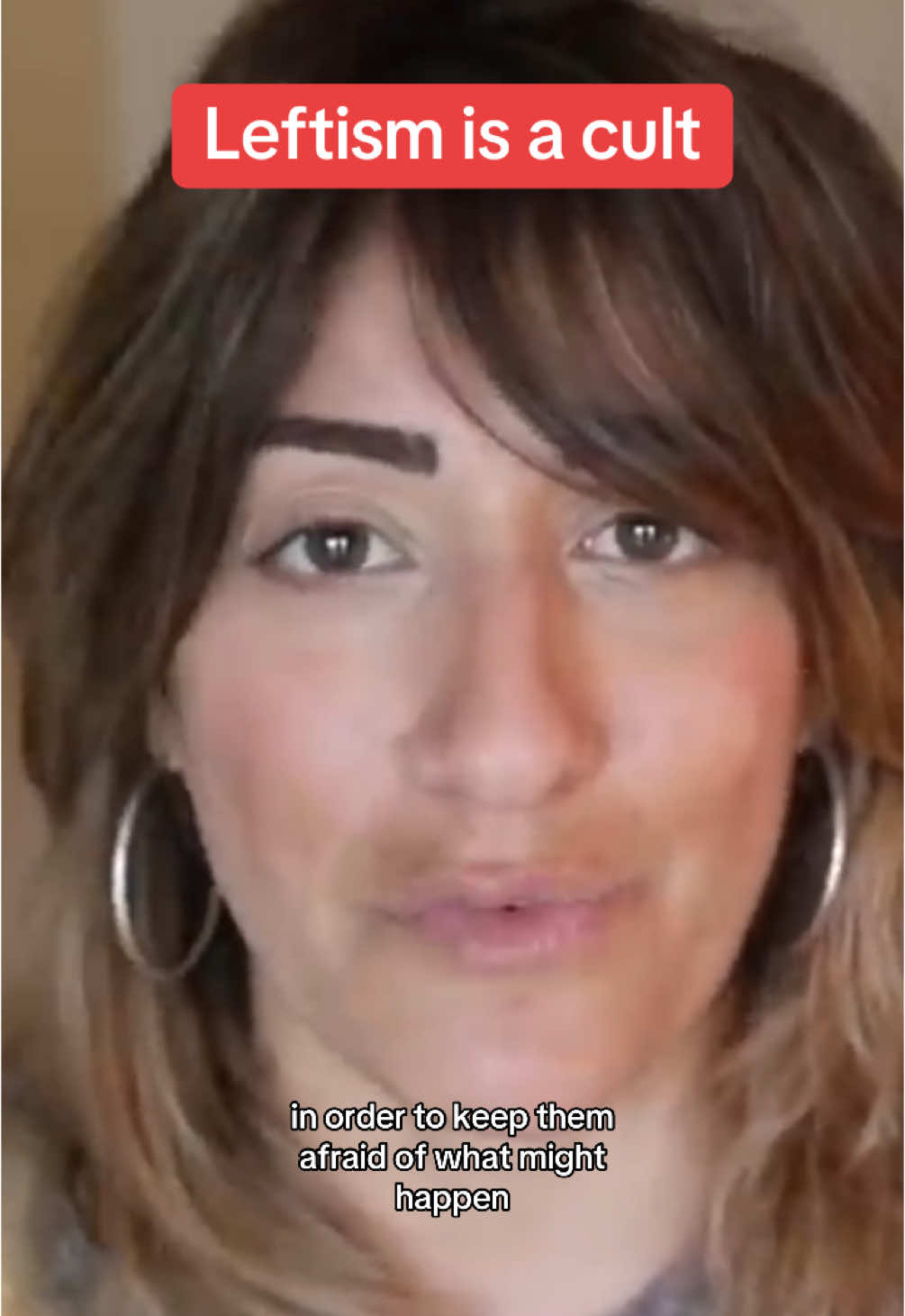 Lesbian calls out the far left cult 