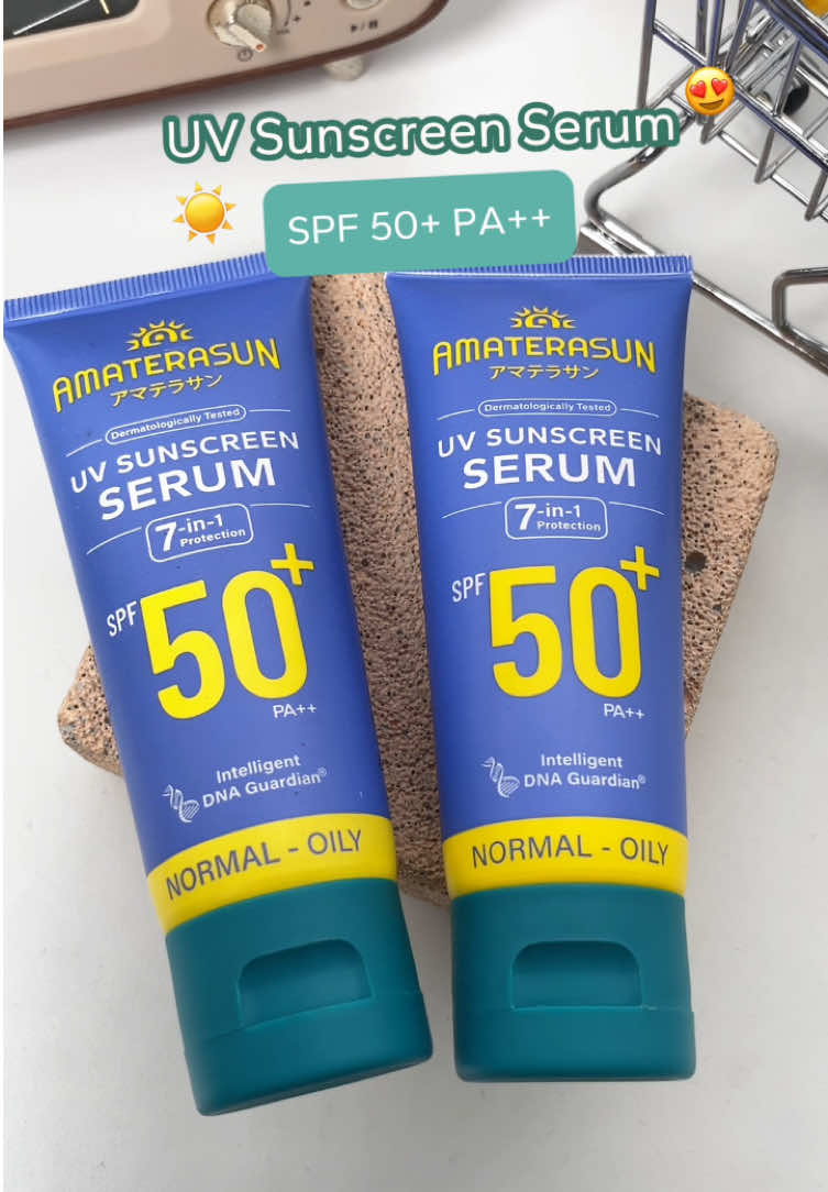 Coba cek keranjang kuning dan join live untuk dapetin harga spesial!🎉🤗‼️ #Amaterasun #RealSPF #Sunscreen 