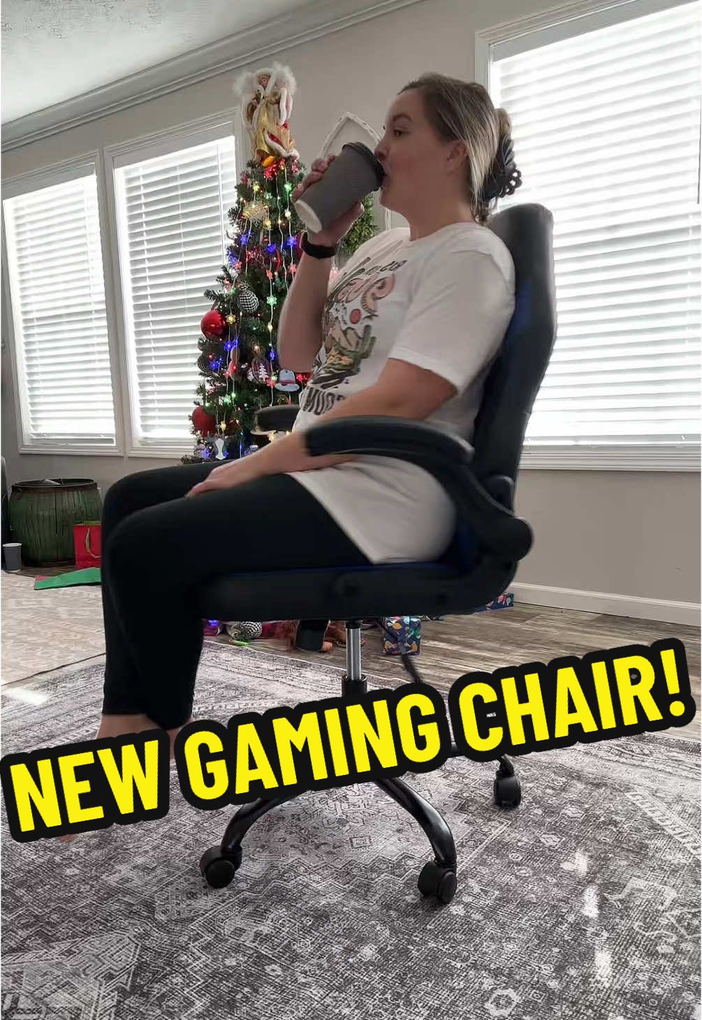 Not sure where I’m supposed to hide this…. But another Christmas present…. 🤣🙈 #jaimebaileyratesit #giftguide #tiktokshopcreatorpicks #christmasgiftsforboys  #pinkuu #gamingchair 