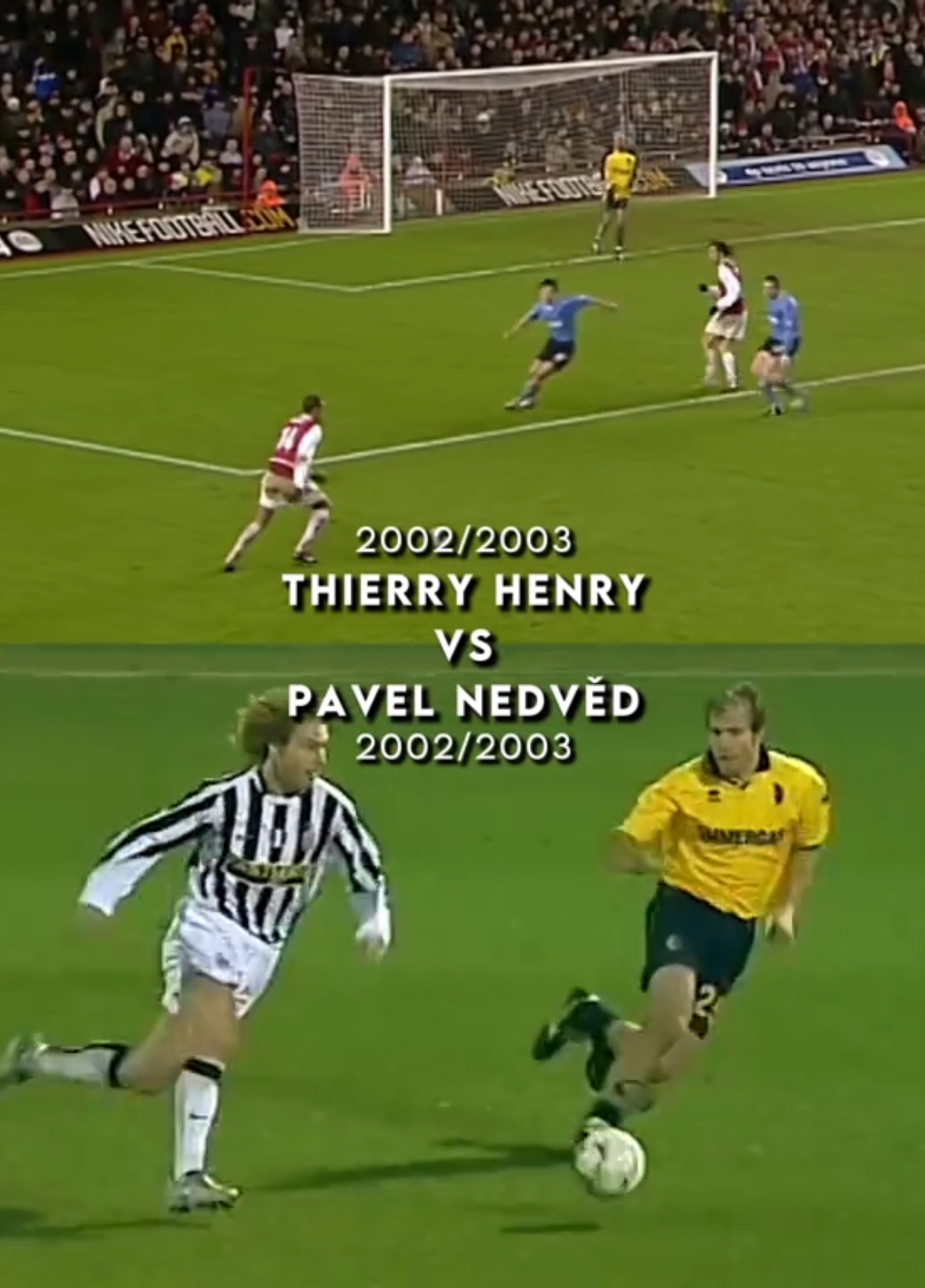 Thierry Henry VS Pavel Nedvěd #thierryhenry #pavelnedved #debate #arsenal #juventus #viral #parati #fypジ 