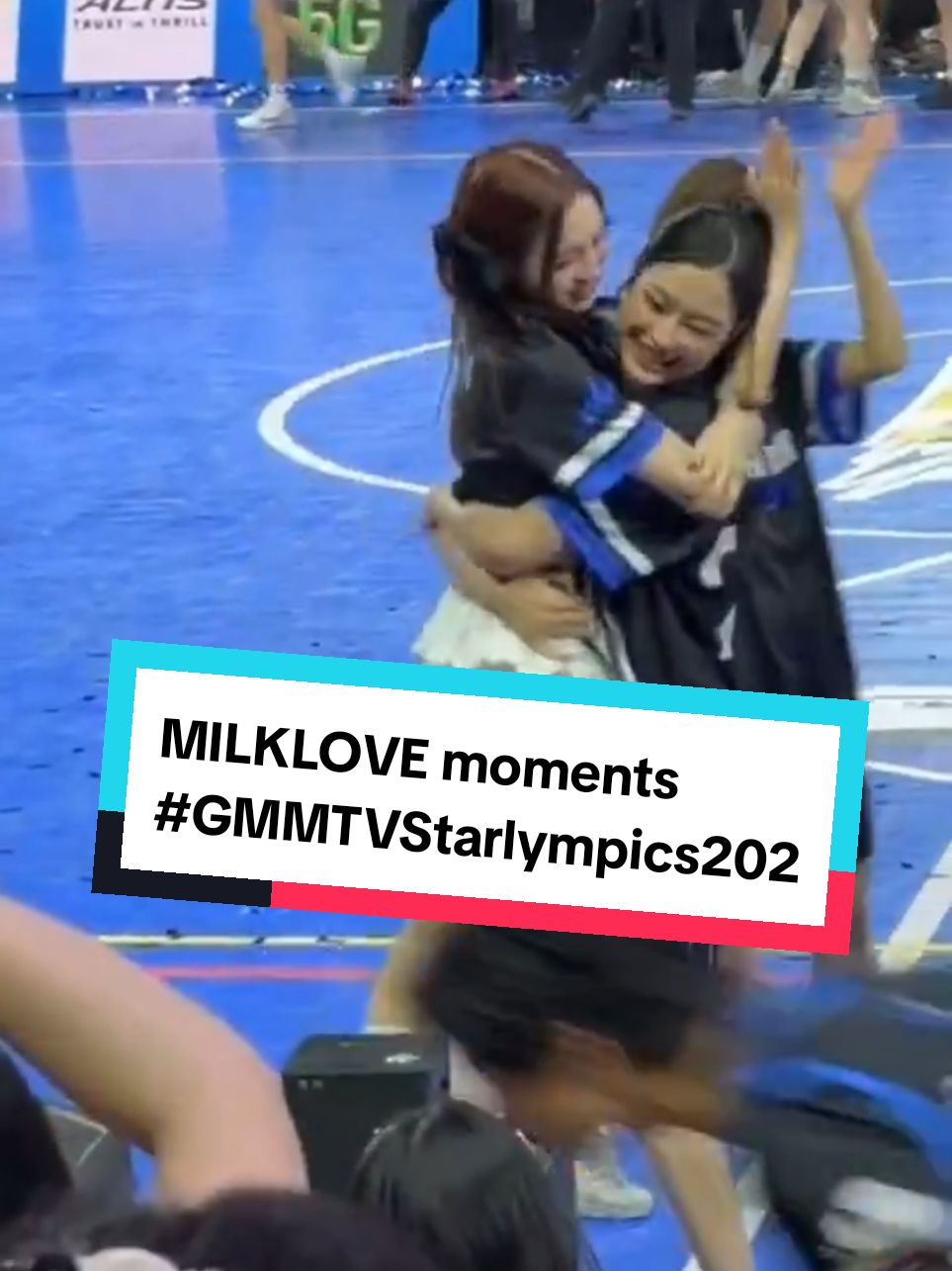 MilkLove's sweet moment on #gmmtvstarlympics2024 #milklove #milkpansa #panlyv #loverrukk #fyp 