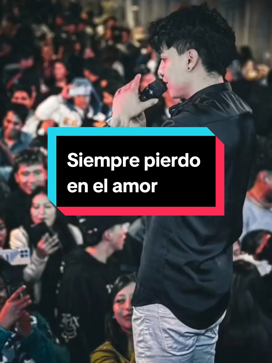 SIEMPRE PIERDO EN EL AMOR - ELIAN RIVERA  #elianrivera  HOY DE NUEVO  HAN JUGADO CON MIS SENTIMIENTOS  HOY DE NUEVO  SE EQUIVOCÓ MI CORAZÓN YO NO SÉ PORQUE SIEMPRE  ME AQUEJA UN LAMENTO  YO NO SE PORQUE  PORQUE NO TENGO SUERTE EN EL AMOR  AY POR QUÉ SERÁ... ELIAN RIVERA ❤️🇧🇴