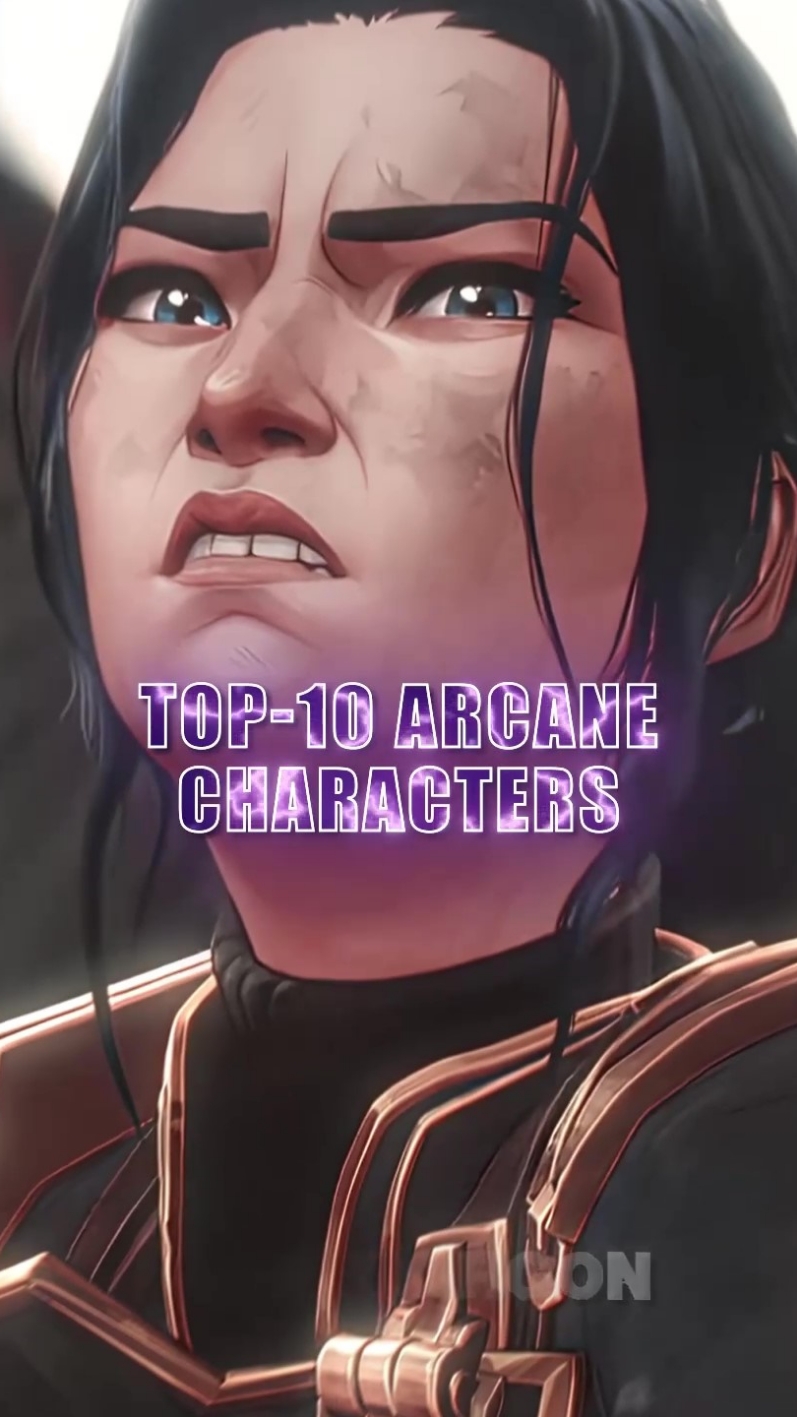 Top 10 Arcane Characters #arcane #arcaneedit #jinx #ekko #viktor #viarcane #jayce 