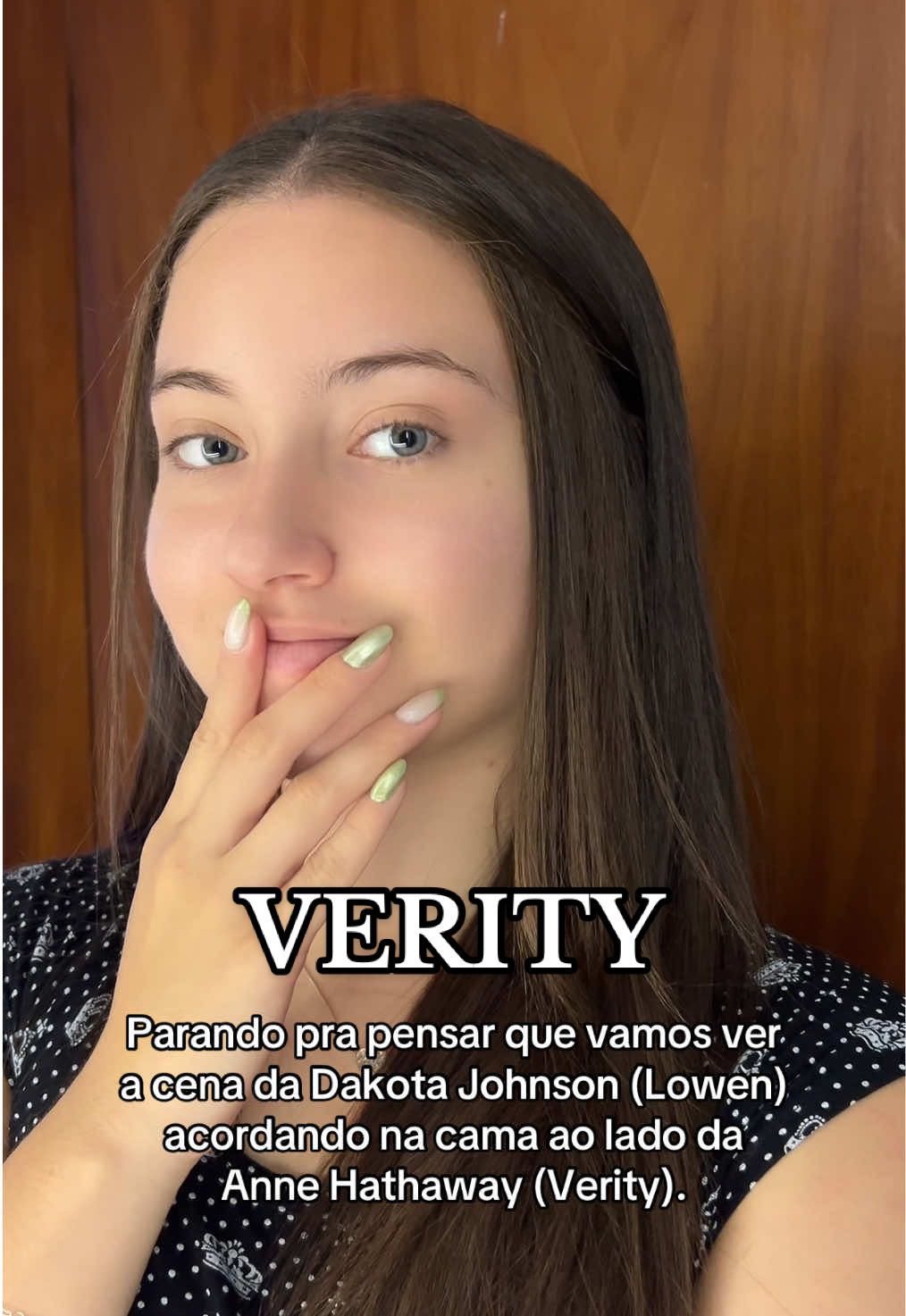 Alguém pronto pra isso? #verity #colleenhoover #adaptacaoliteraria #filmeverity #amazonprimevideo #annehathaway #dakotajohnson 