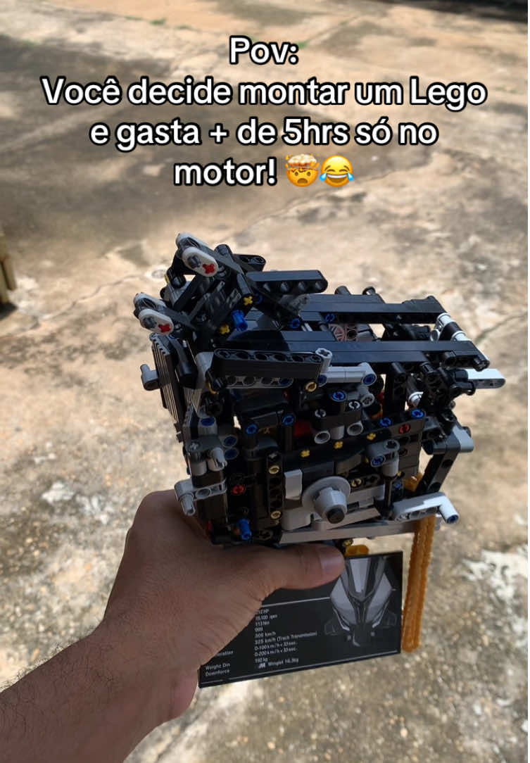 Até o momento o maior e mais desafiador que já montei! 😮‍💨⚙️ #lego #legotiktok #aliexpress #legonerico #legotechinic #motos #bmwlife #motobmw #m1000rr #bmw1000rr #_lucasvsilva2 