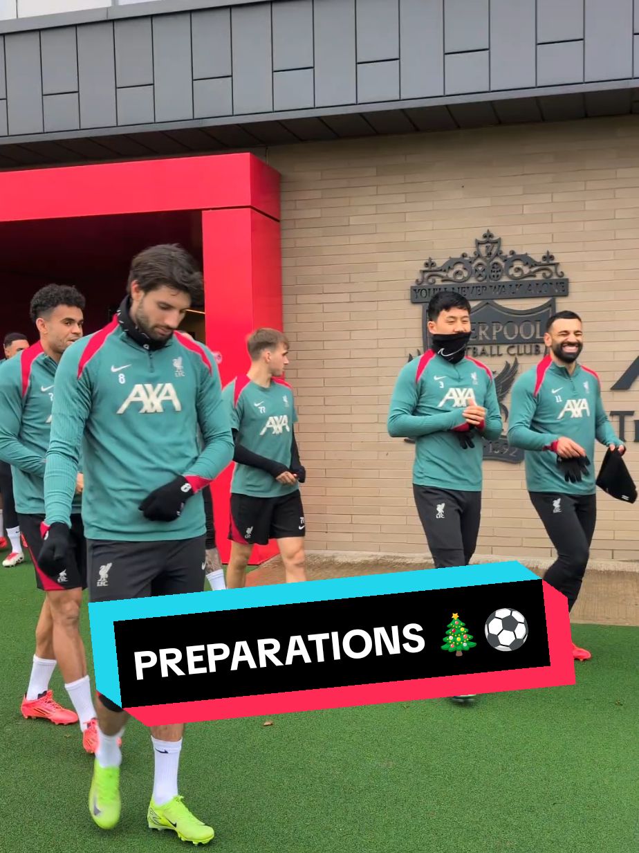 Preparing for the Festive Fixtures ⚽🎄 #lfc Liverpoolfc 