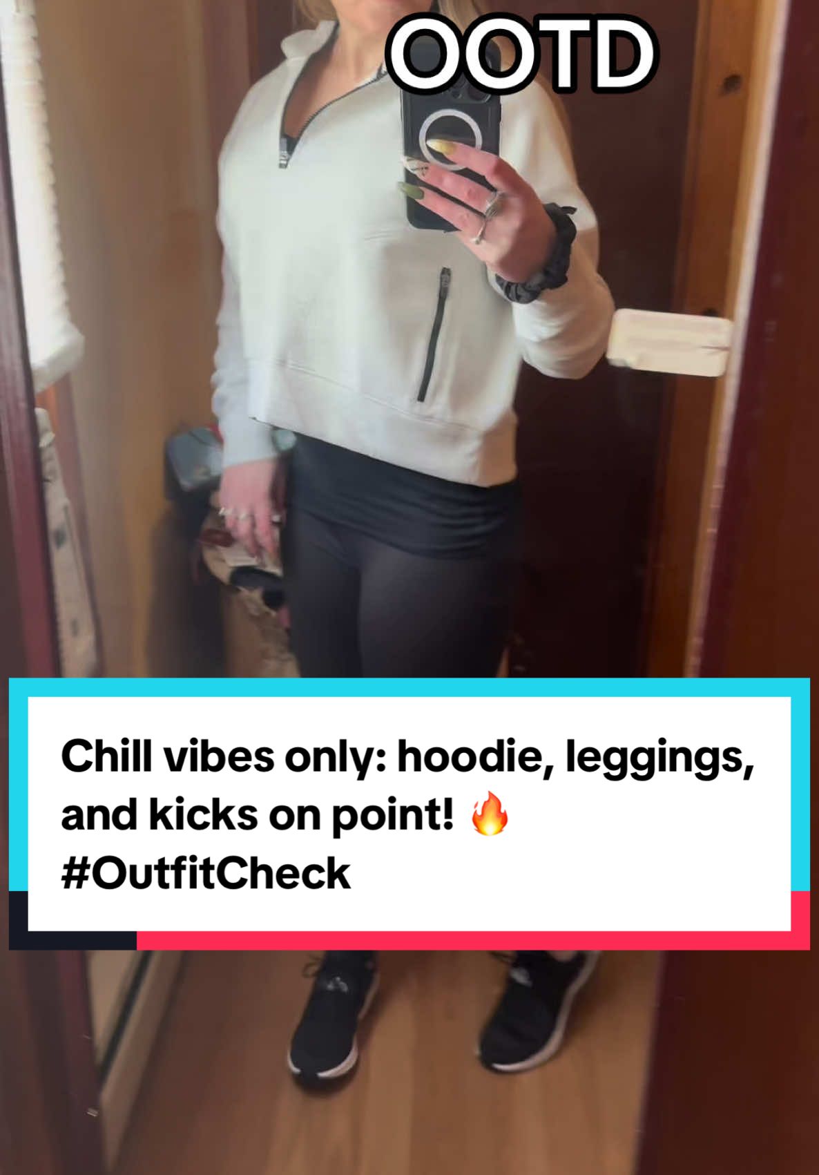 Living for this outfit! The hoodie & leggings are from @DICKS Sporting Goods and the DSG brand and my sneakers you can find right on @Nike and I put everything in my LTK shop!!             #nike #nikesneakers #sneakerfreak #dsg #hoodieseason #hoodielover #leggings #leggingsoftiktok #leggingsoutfit #onlineshoppinghaul #ltk #ltkshop #shopmycloset #outfitchecks 