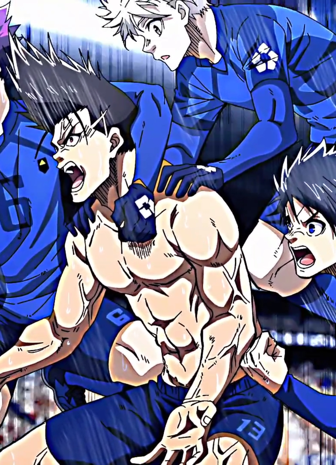 Gol de Barou vs U20 Japón 💀 | Blue Lock Temporada 2 Capitulo 12 #bluelock #baroushoei #anime #fypシ゚