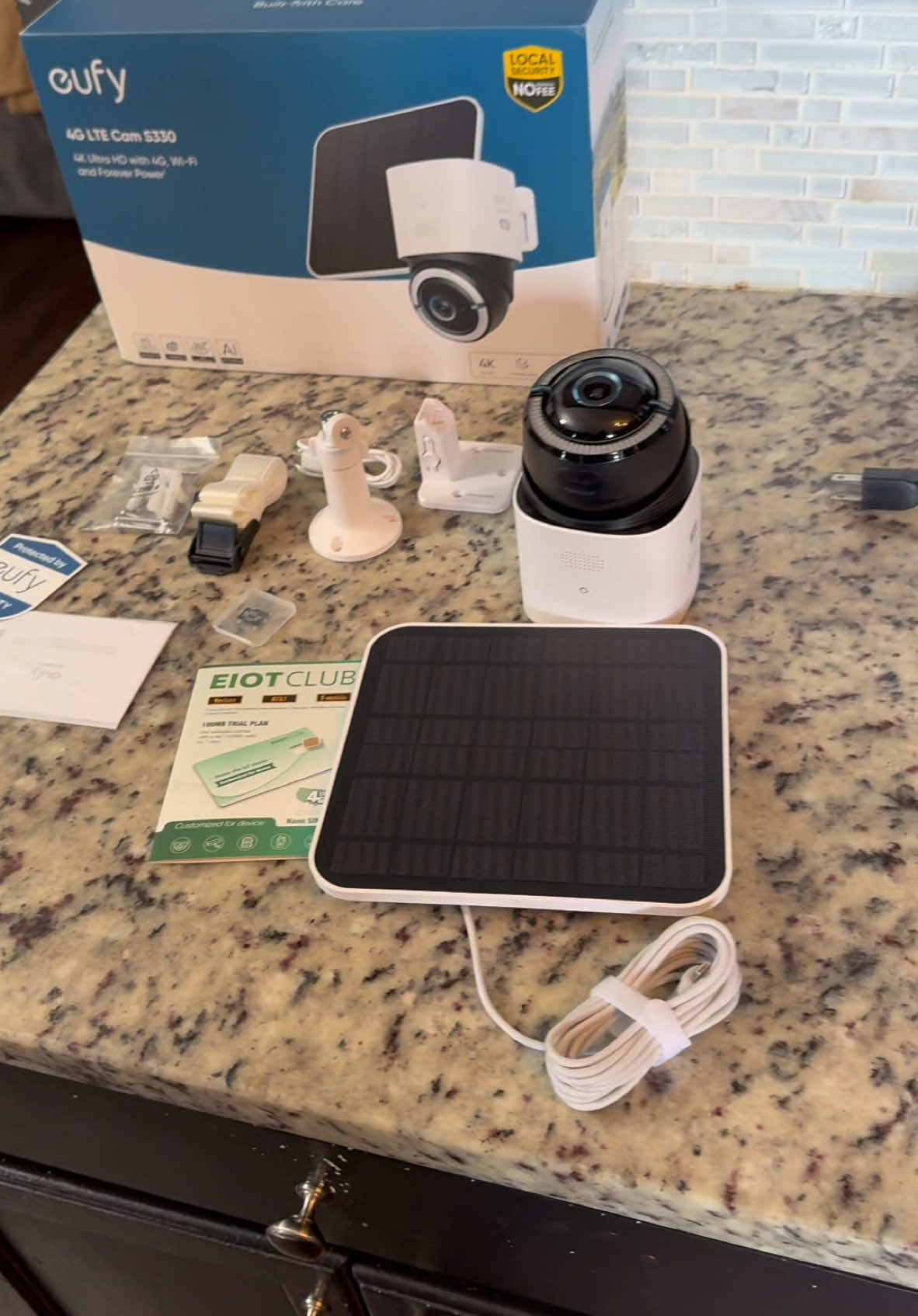 Eufy Security Cameras Solar Powered #fyp #christmas #tiktokshopholidayhaul #homesecurity #fypシ 