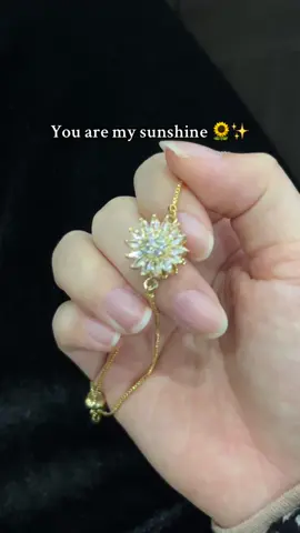 You my only one😭🌻❤️#giftsforher #anxietyrelief #sunflowerbracelet #fypシ 