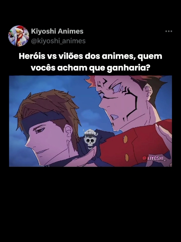 Heróis vs vilões, quem você acha que ganharia? #anime #animetikok #animeedit