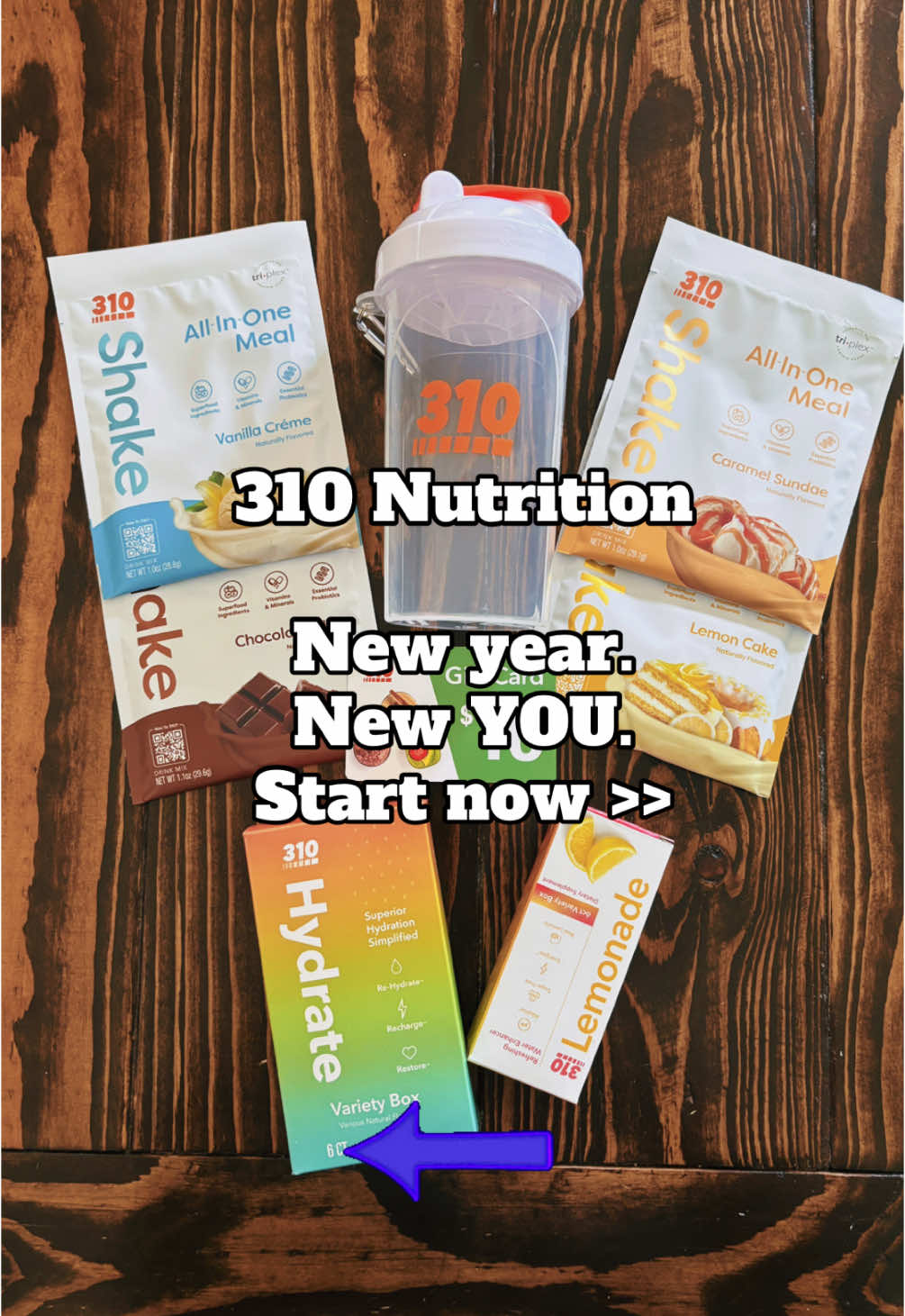 New year. New YOU ✨ @310 Nutrition Get yours today 💪🏼 #getfit #310nutrition #gains #newyears #newyear #energy #newyearnewyou #TikTokShop #tiktokshopfinds #boost #weightloss #allinonemeal 