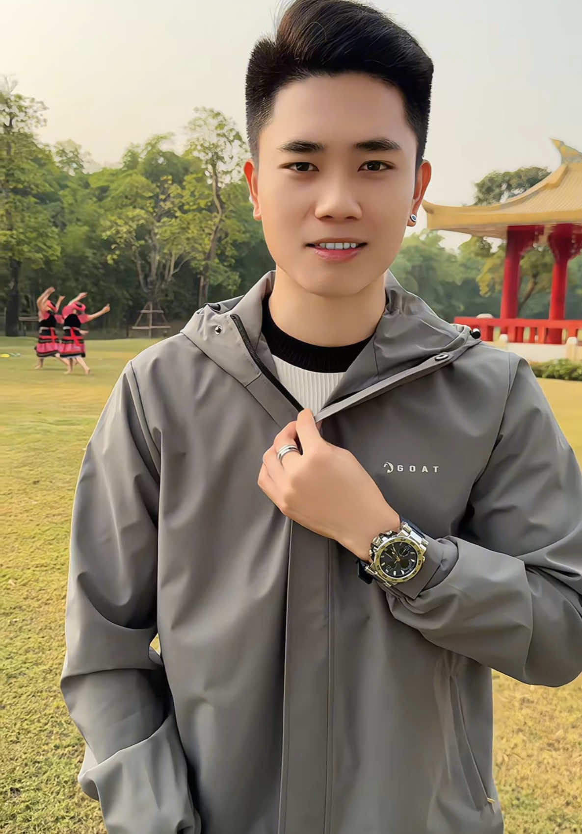 Áo Khoác gió Nam Nữ 2 lớp 
