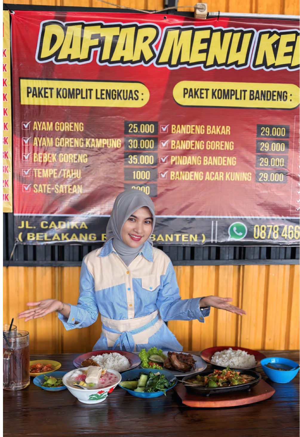 Rekomendasi tempat makan ter endul dikota serang enaknya ugal ugalan bingits hihi @Kedai TEH ILA #serang #kuliner #kulinerbanten 