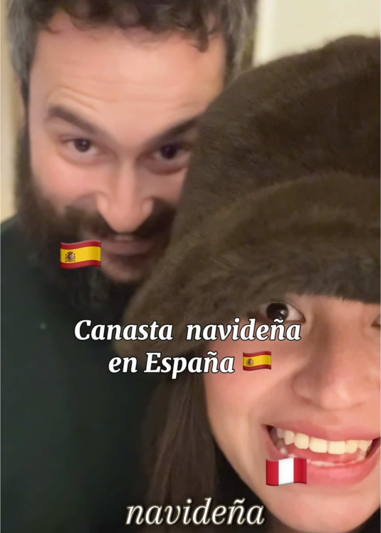 Canasta navideña española #españa #madrid #barcelona #valencia #granada #andalucia #girona #paisvasco #girona #salamanca #bilbao #españa🇪🇸 #navidad #peru #peruana#parati #humor 