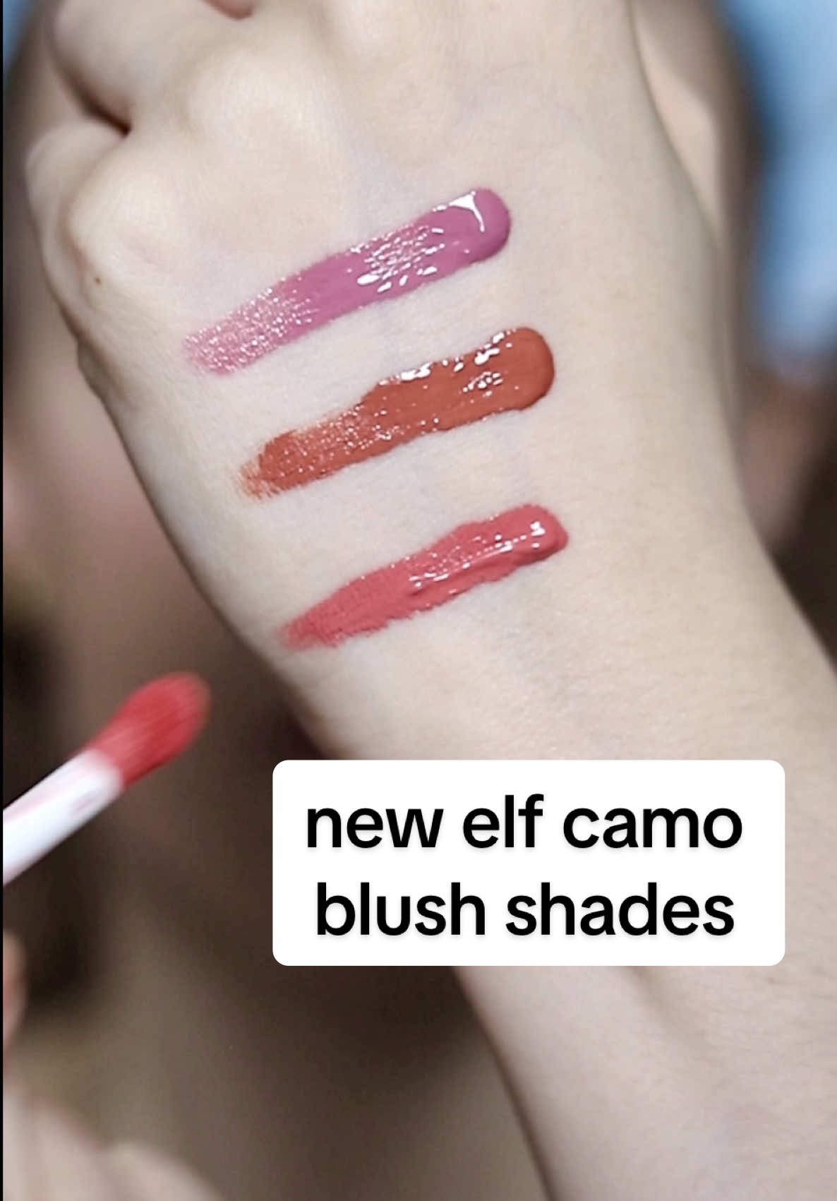 could these be the most pigmented blushers ever 😅. elf has released new shades of their camo blushes so let’s try two of them on my very pale skin 💜🩷. these were sent to me in pr ☺️ #elf #elfcosmetics #pigmented #affordableblush #drugstoremakeup #makeupdrugstore #elfcamoliquidblush #paleskinmakeup #fairskinmakeup #newmakeup #newmakeuprelease #newbeauty 