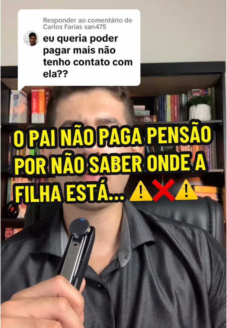 Respondendo a @Carlos Farias san475 #pensao #pai #familia #casal #filhos #filha #maternidade #paternidade #mae #advogado 