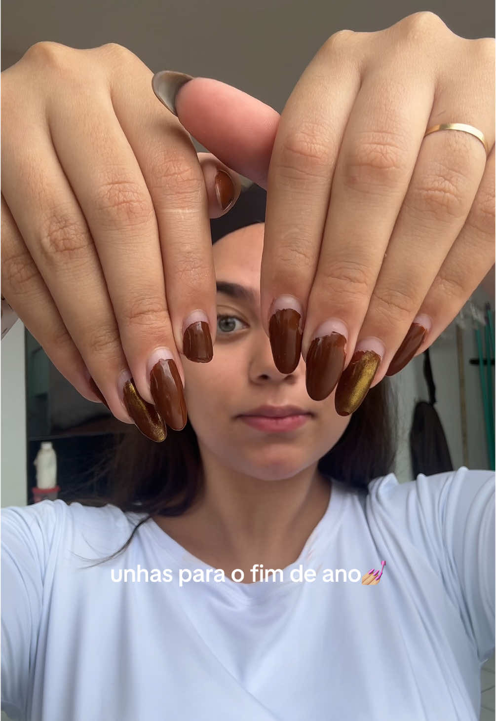 unhas prontasss #nails #unhas #fyyy 