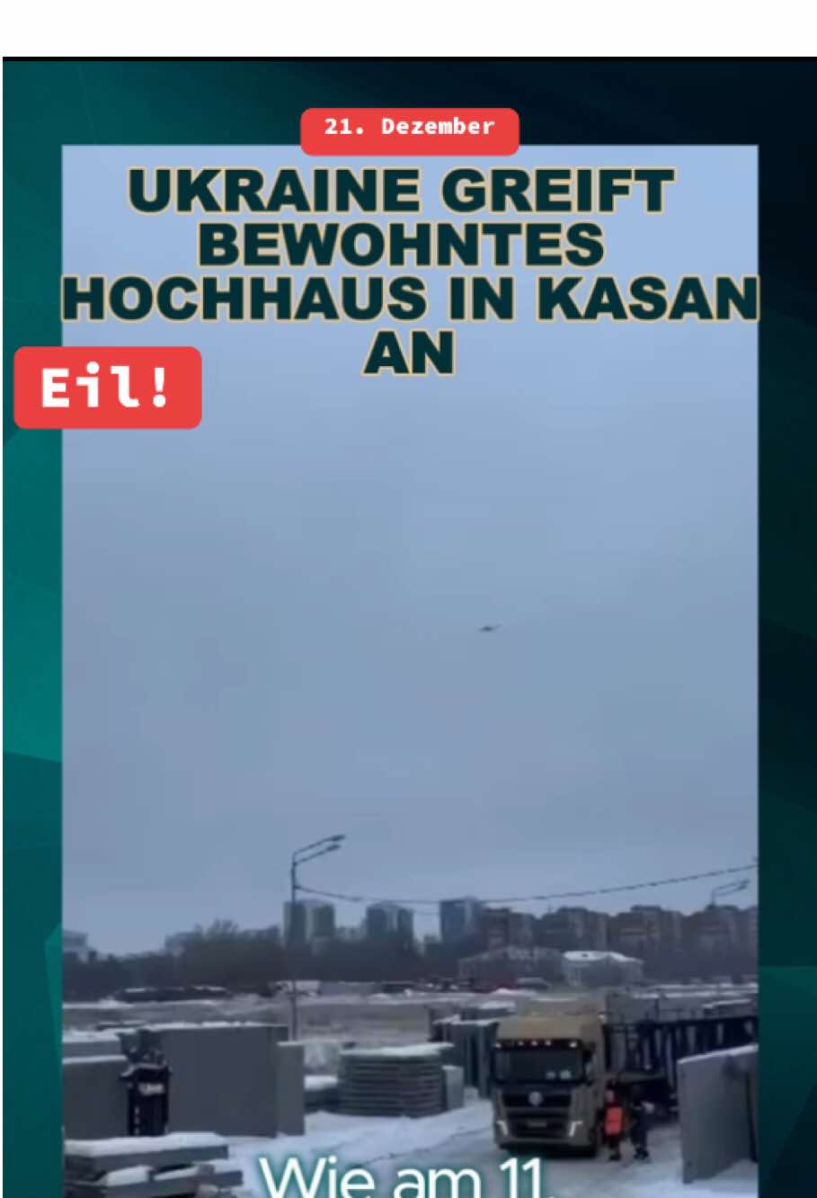 Hochgebäude in Kasan ang3griffen! #nachrichten #eilmeldung #aktuell #heute #russland #füreuch #video 