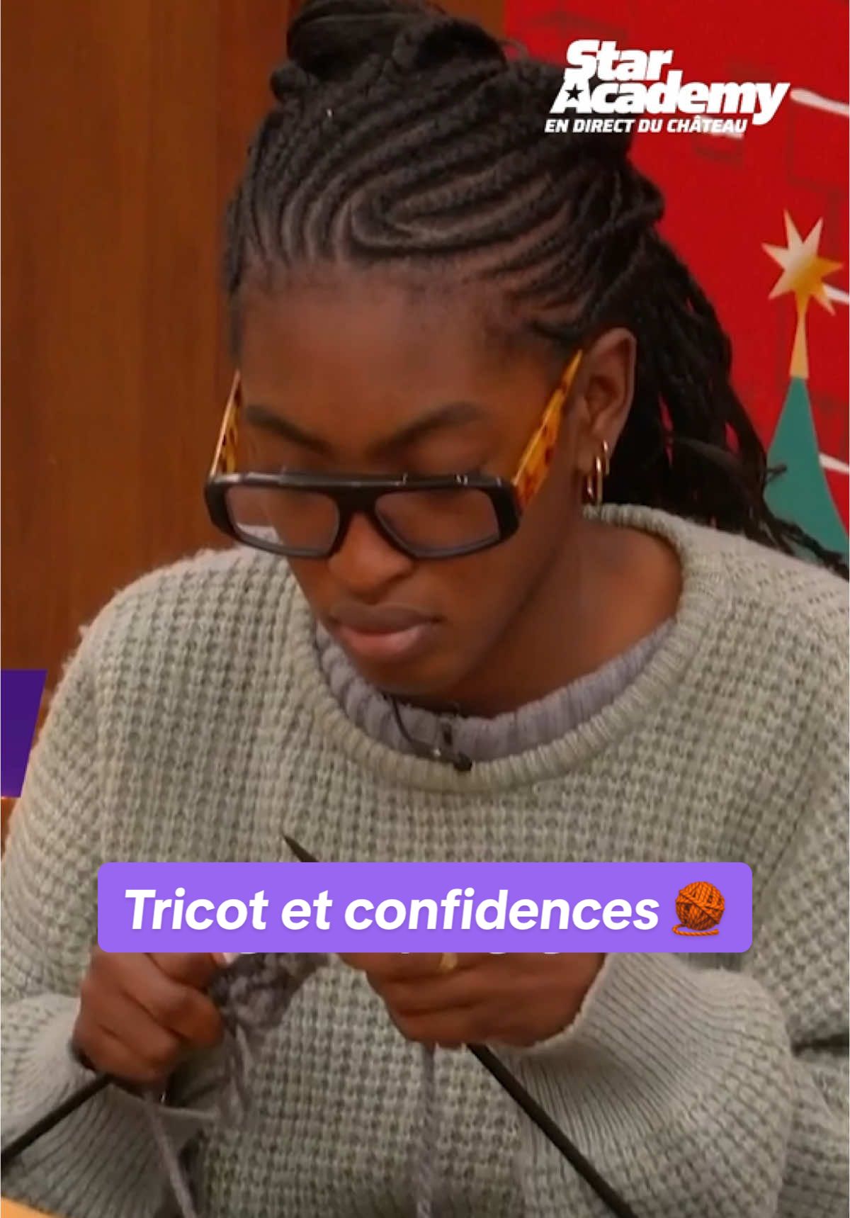 Parler du gagnant entre deux mailles 🧶 🌟#staracademy tous les jours sur TF1 et TF1+ #onregardequoi 