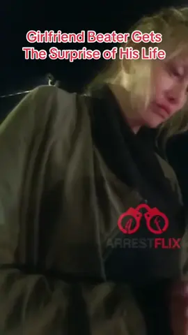 Girlfriend Beater Gets The Surprise of His Life #police #cops #policeofficer #copsoftiktok 