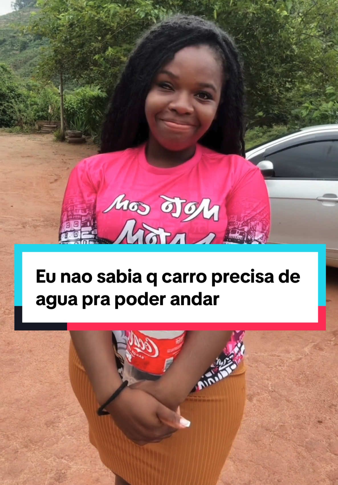 Kassiane nao sabia q carro precissa de agua pra poder andar #carro #kassiane  #rotina 