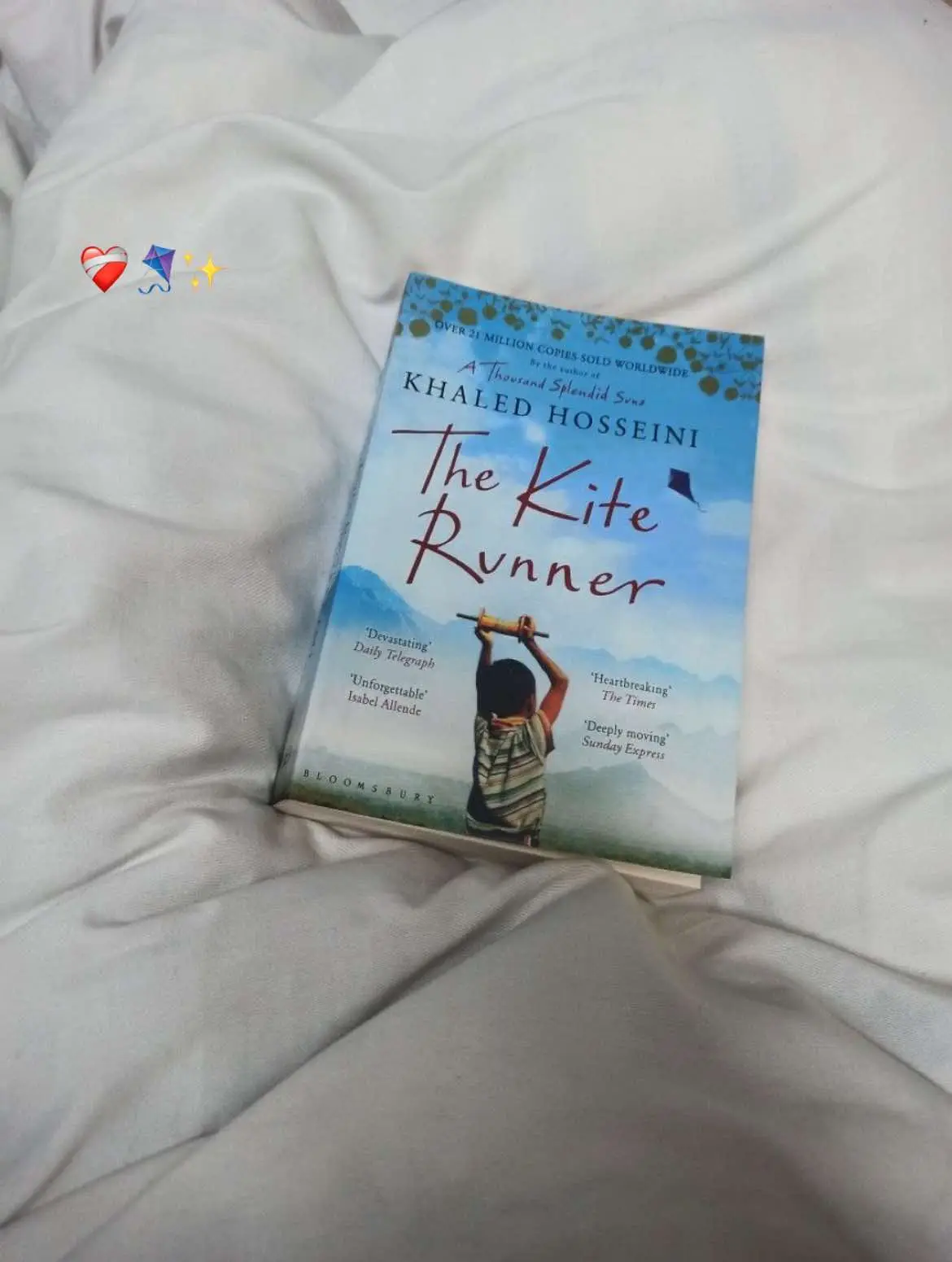 ❤️‍🩹🪁✨ #kiterunner #khaledhosseini #afghanistan #booklover #kabul 