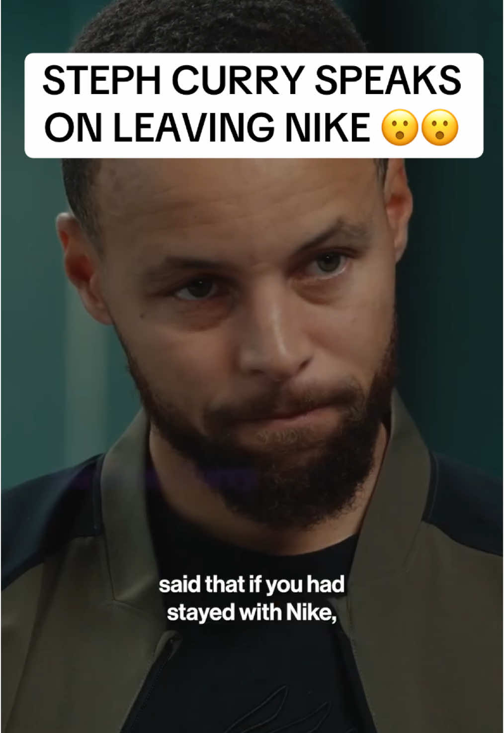 Steph Curry speaks on leaving Nike for Under Armour 👀 @Emily Chang #interview #stephcurry #underarmour #nike #adidas #NBA #basketball #warriors #curry 