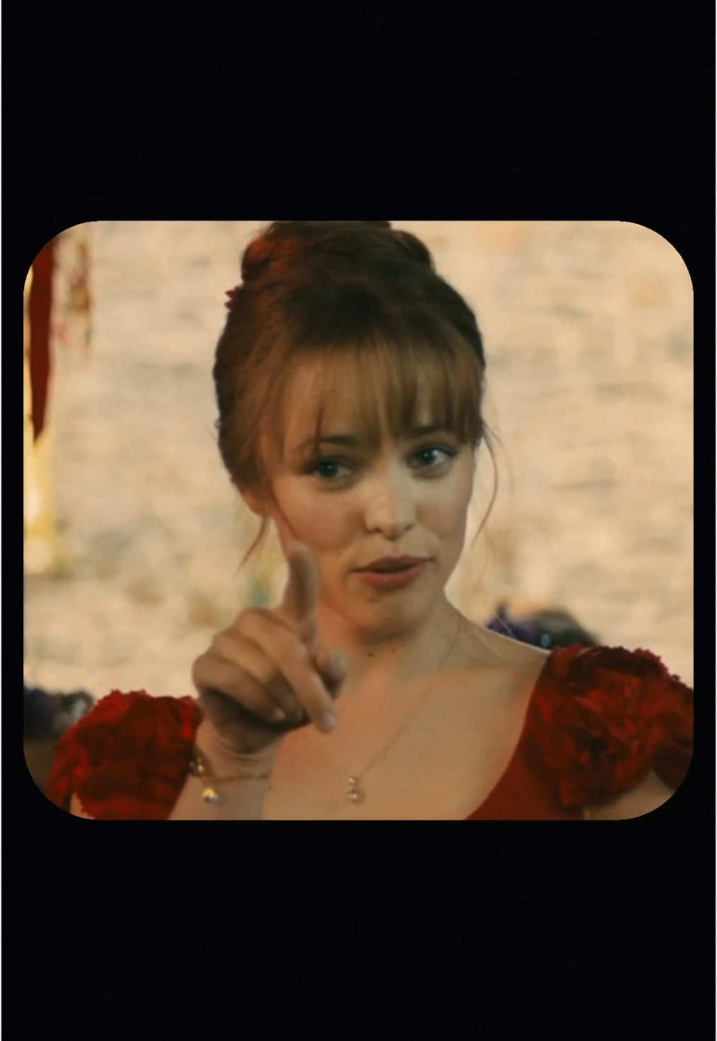 Eu adoro seus olhos, e o resto do seu rosto também ❤️|  #questãodetempo #rachelmcadams #romance #reflexão 