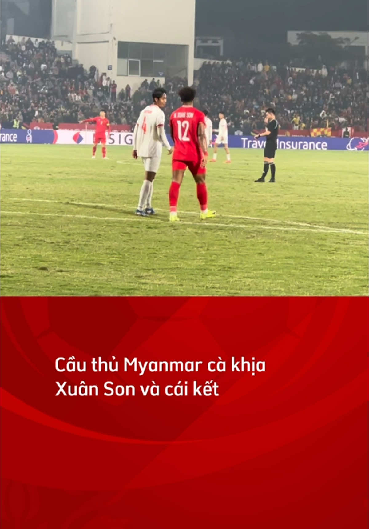 Định khịa cầu thủ của chúng tôi à? 🙈🙈🙈 #XuanSon #rafaelson #FPTPlay #aseancup2024 #Amec2024 #tuyenvanhoa 