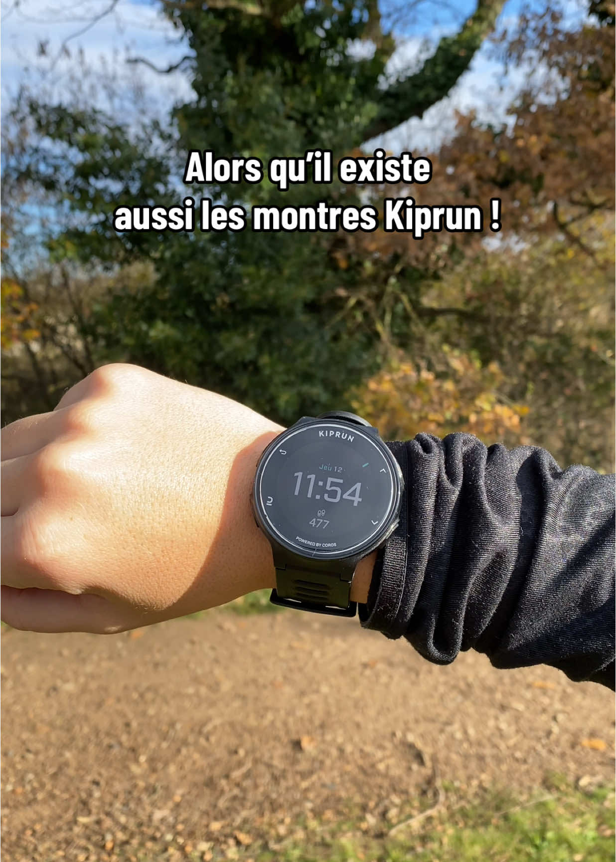 Aujourd’hui je vous parle de la montre Kiprun by Coros de @Decathlon ⌚️ Une belle surprise ! #kiprun #decathlon #coros #garmin 